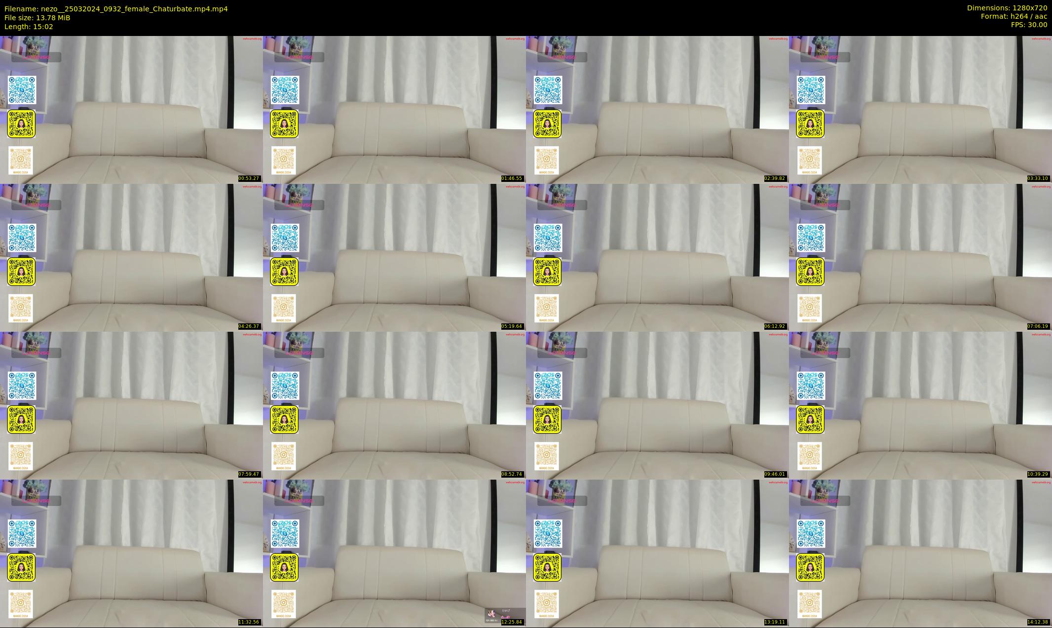 nezo_ — 16 minute Chaturbate female cam show recording, 720p, Mar 25, 2024