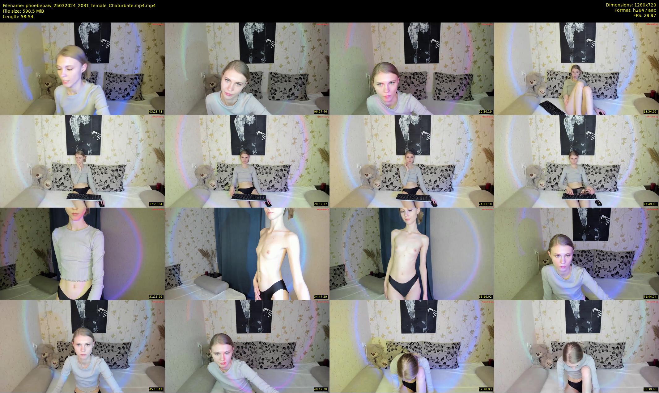 phoebepaw — 59 minute Chaturbate female cam show recording, 720p, Mar 25, 2024