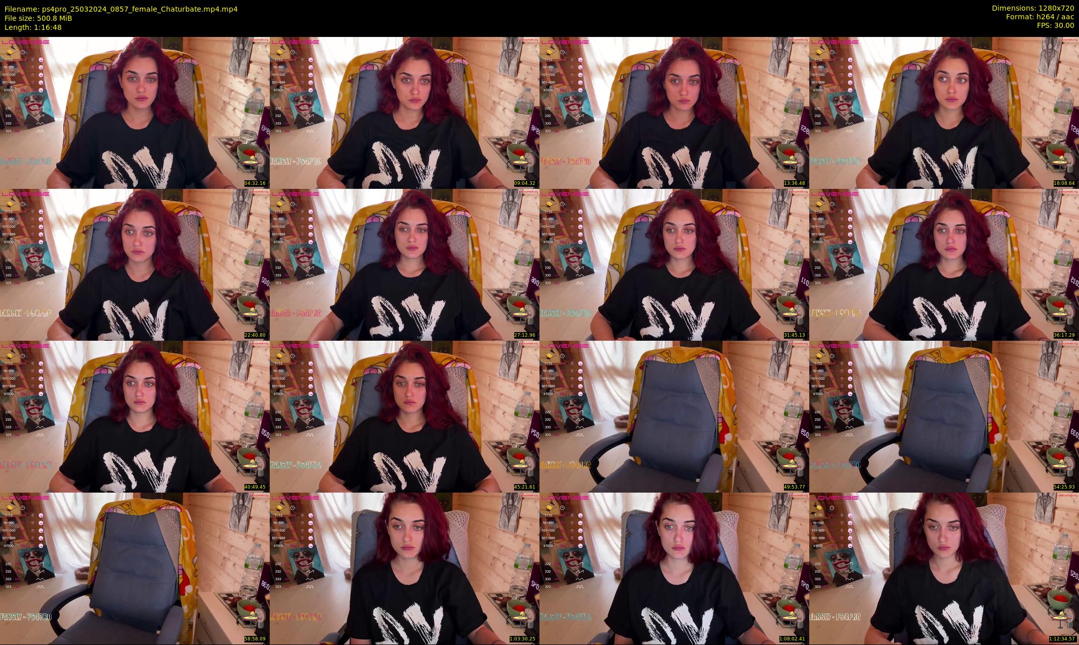 ps4pro — 77 minute Chaturbate female cam show recording, 720p, Mar 25, 2024