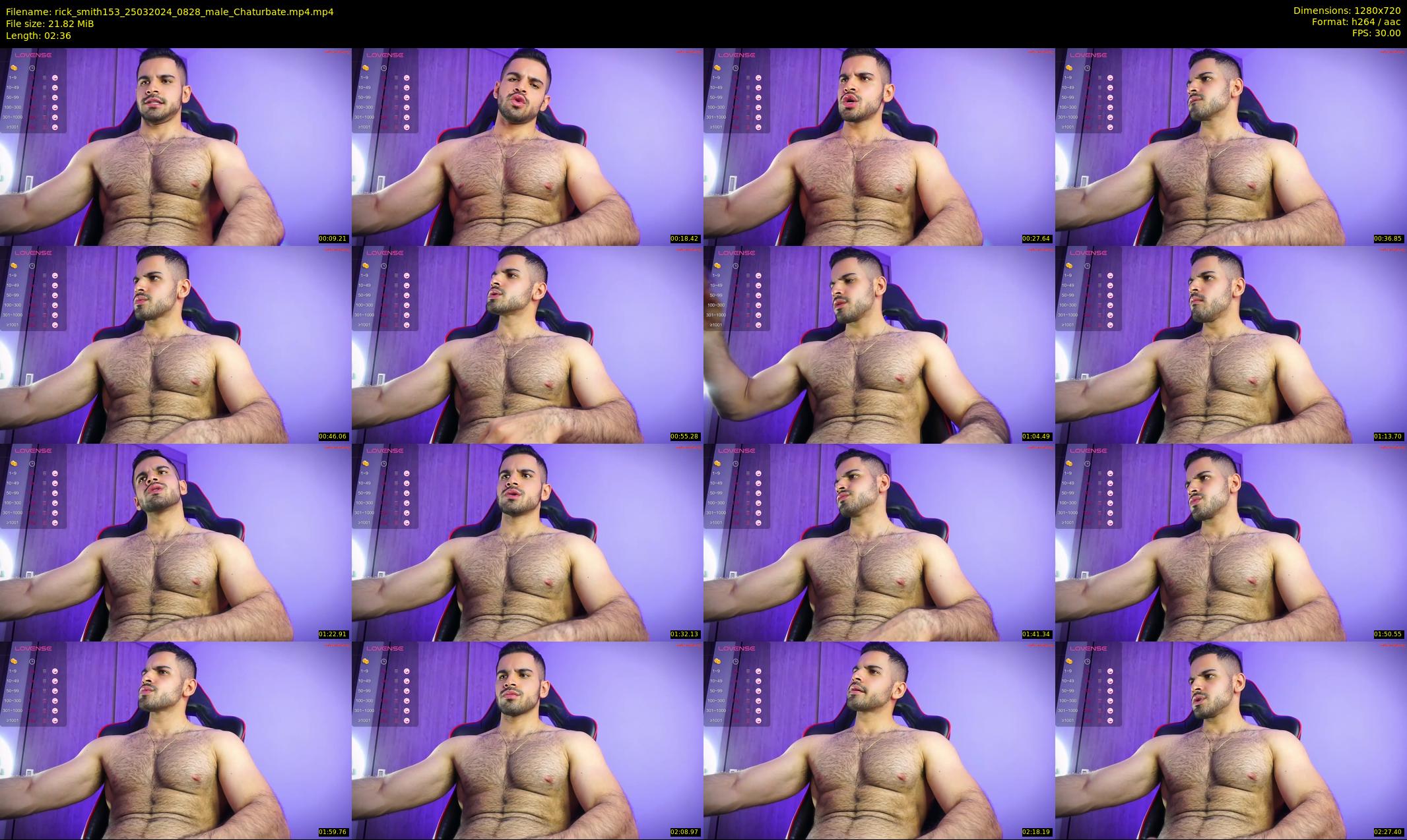 rick_smith153 — 3 minute Chaturbate male cam show recording, 720p, Mar 25, 2024
