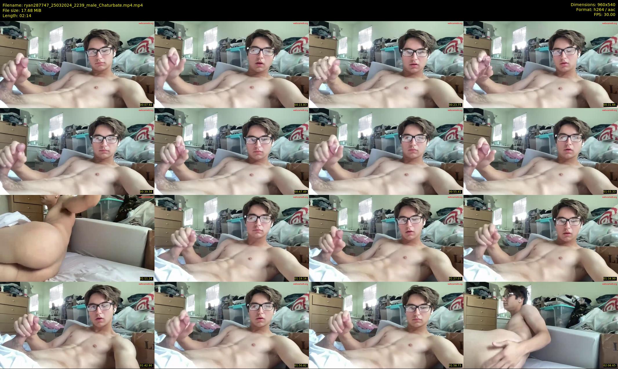 ryan287747 — 3 minute Chaturbate male cam show recording, 480p, Mar 25, 2024