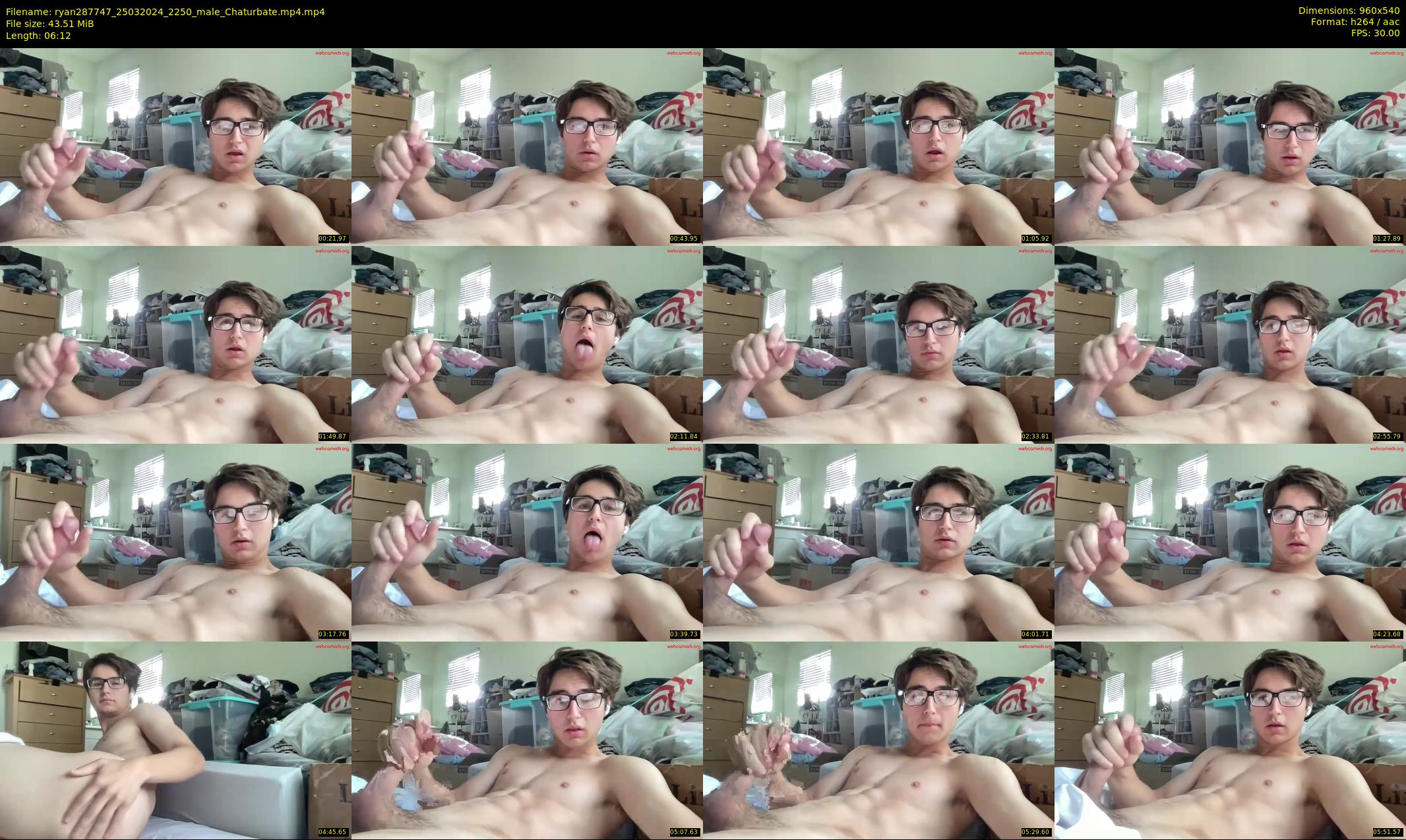 ryan287747 — 7 minute Chaturbate male cam show recording, 480p, Mar 25, 2024