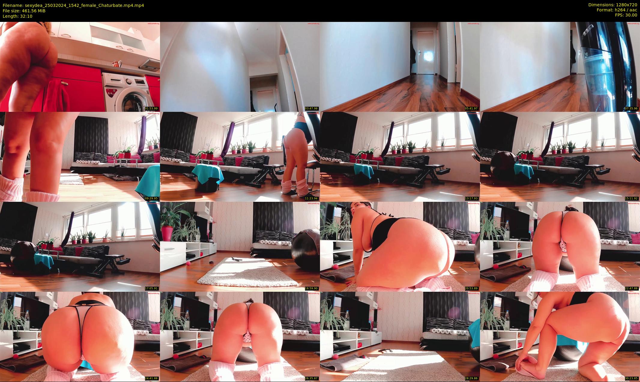 sexydea — 33 minute Chaturbate female cam show recording, 720p, Mar 25, 2024