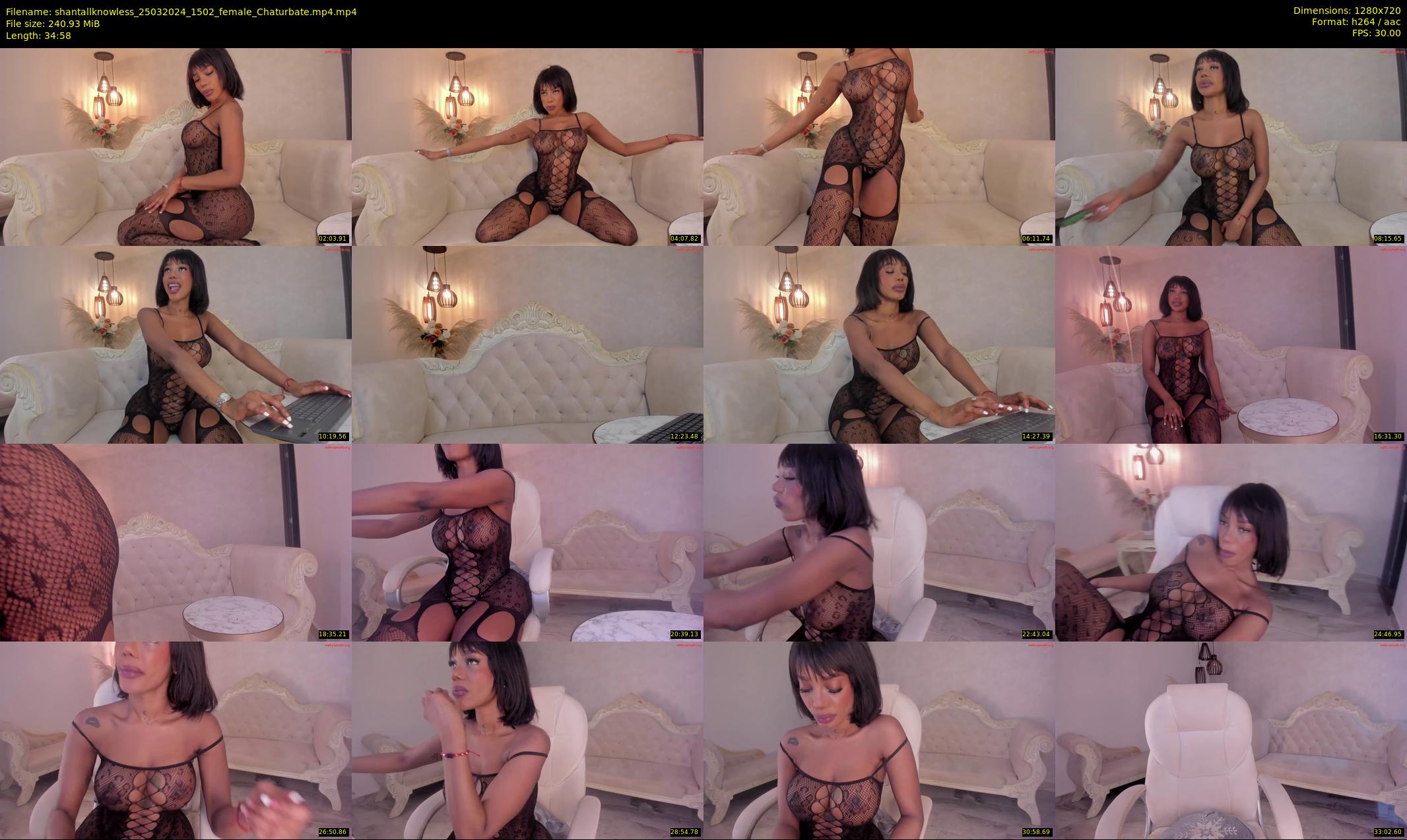 shantallknowless — 35 minute Chaturbate female cam show recording, 720p, Mar 25, 2024