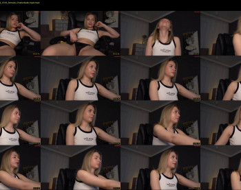 snow_is_falling — 6 minute Chaturbate female cam show recording, 720p, Mar 25, 2024