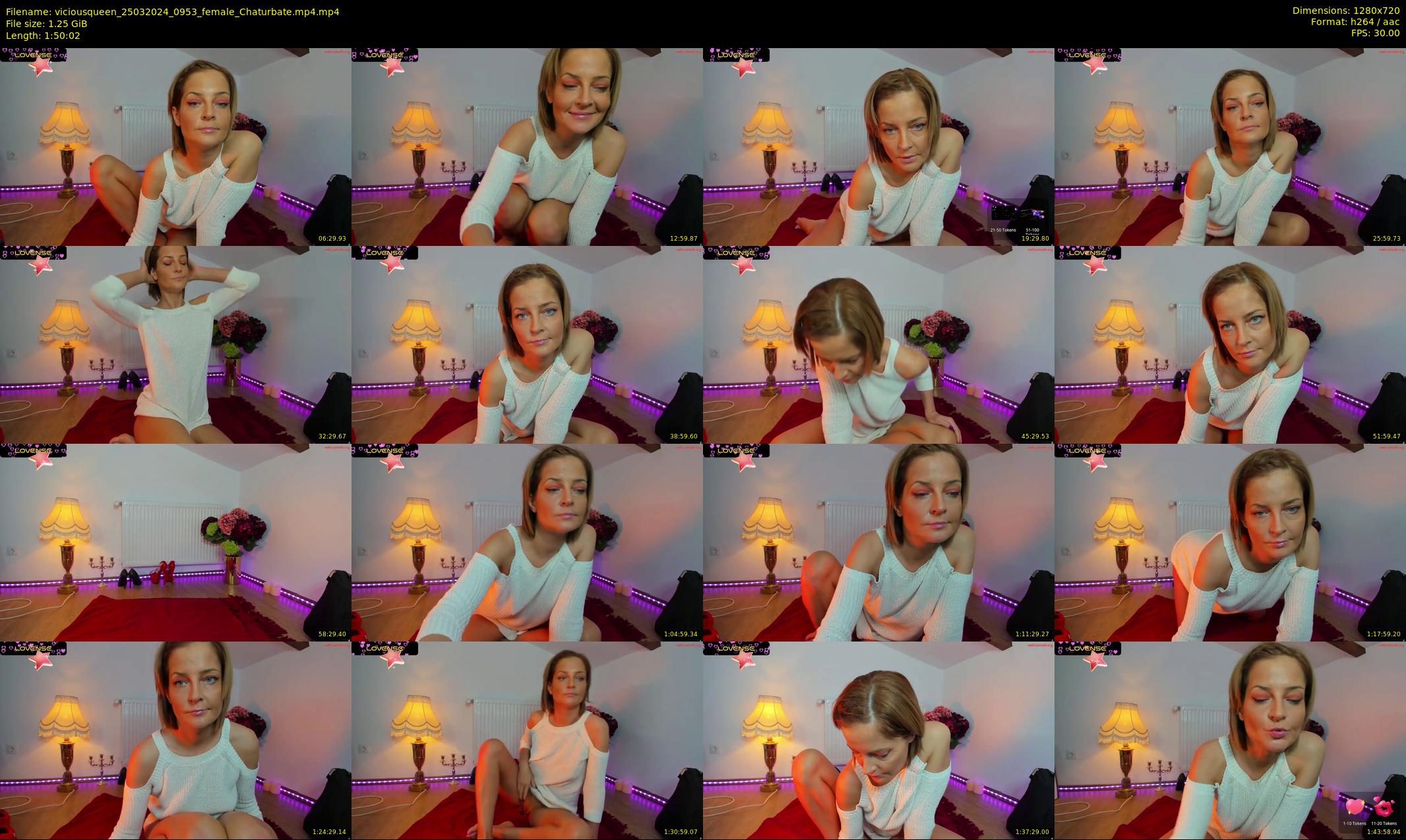 viciousqueen — 111 minute Chaturbate female cam show recording, 720p, Mar 25, 2024