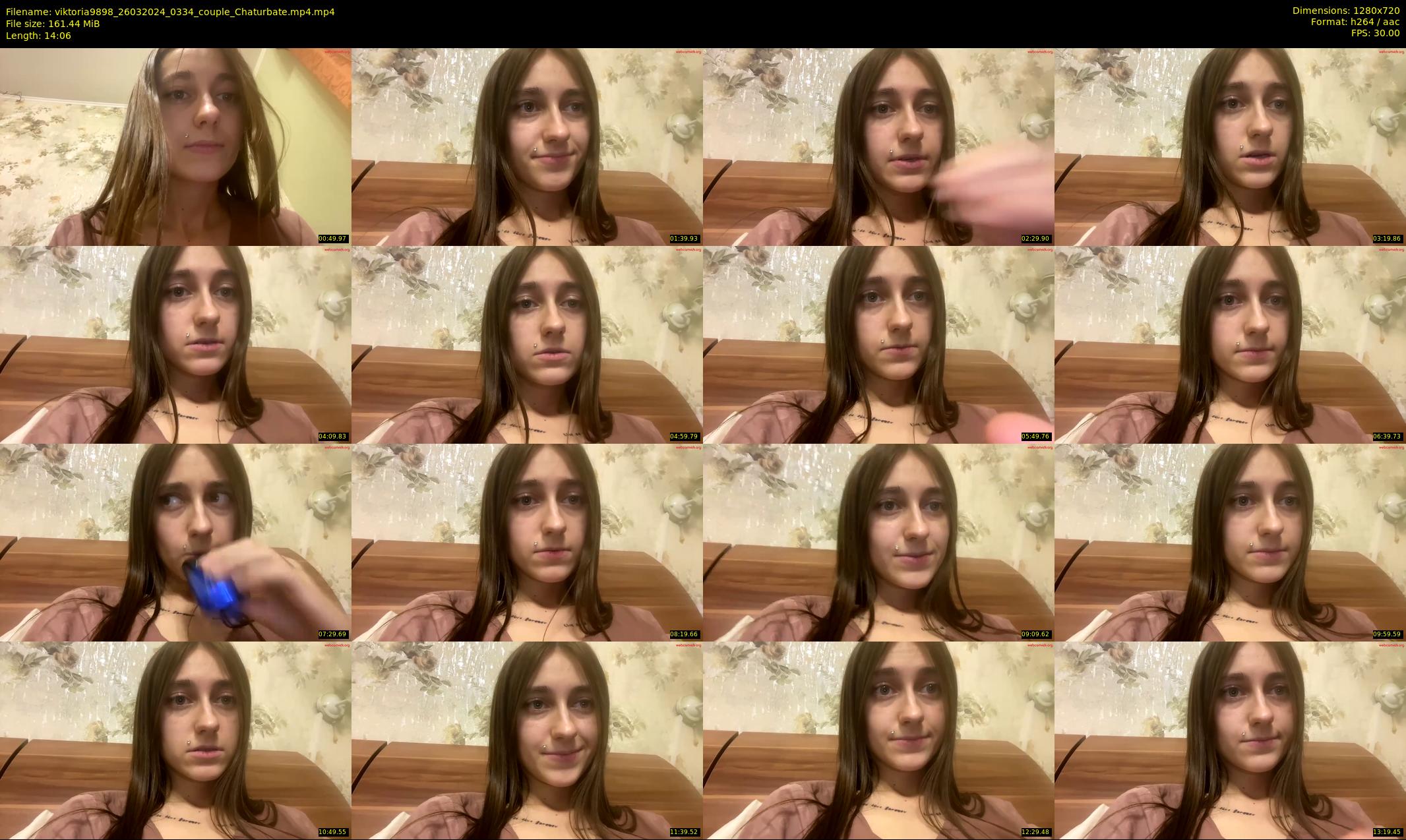 viktoria9898 — 15 minute Chaturbate couple cam show recording, 720p, Mar 26, 2024