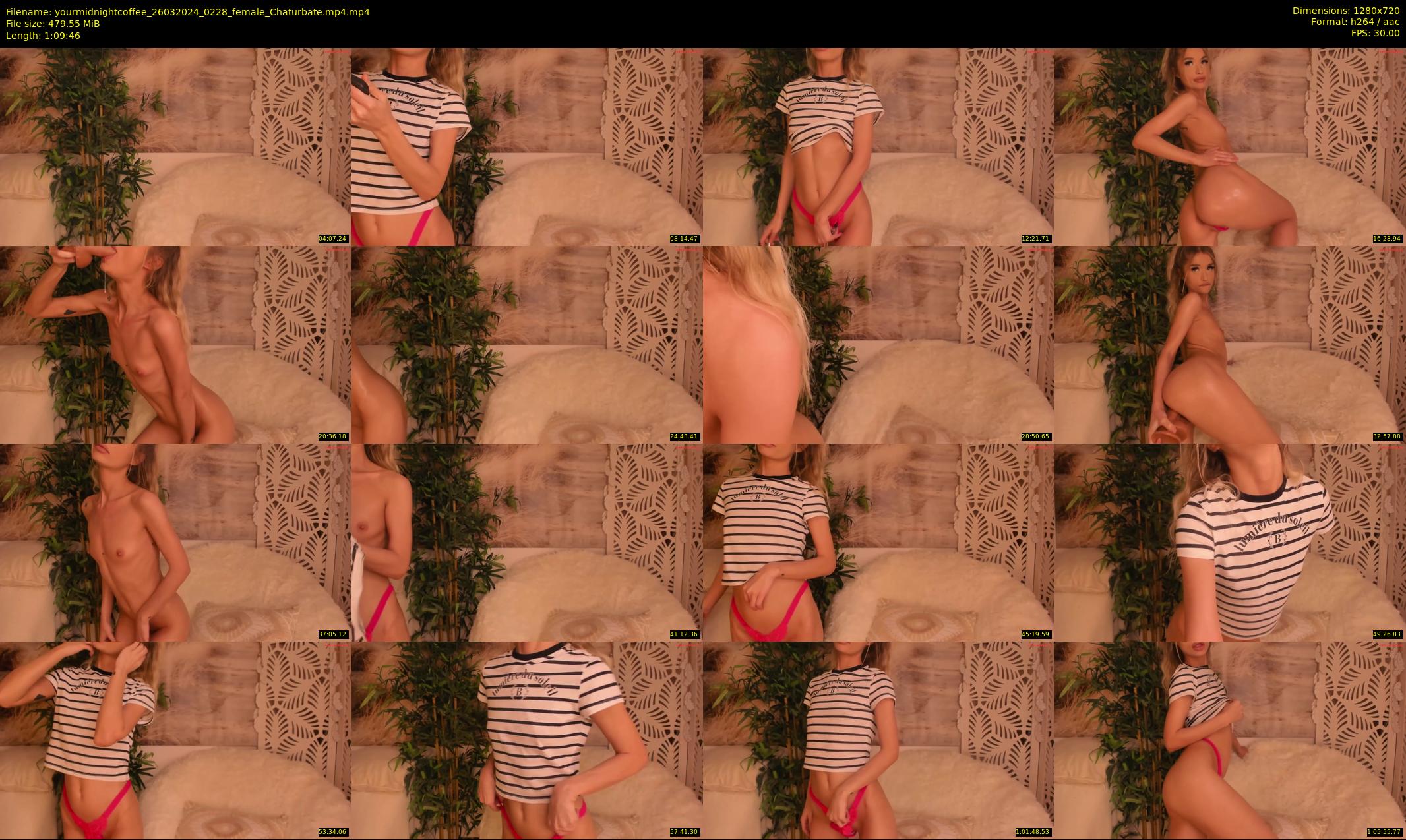 yourmidnightcoffee — 70 minute Chaturbate female cam show recording, 720p, Mar 26, 2024