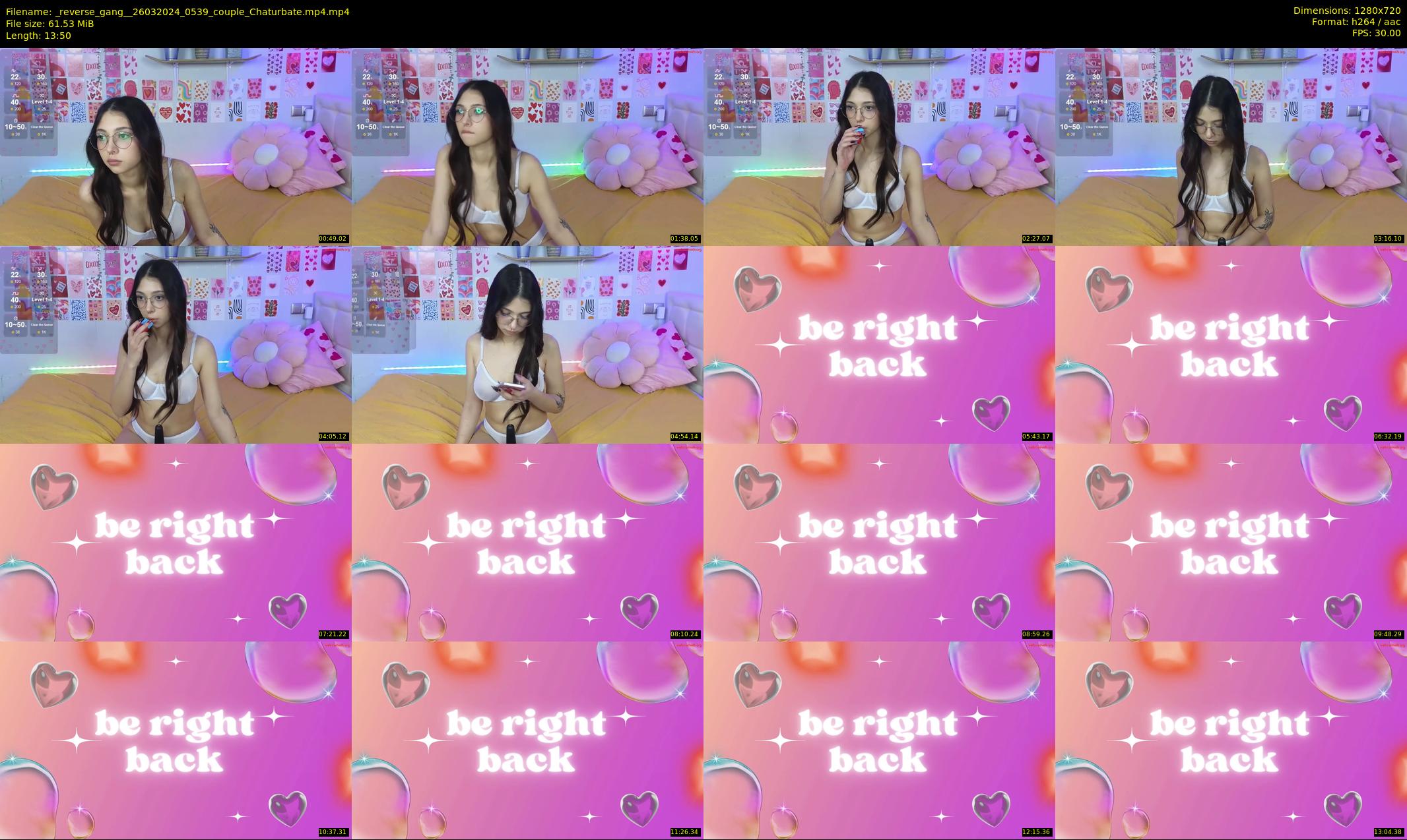 _reverse_gang_ — 14 minute Chaturbate couple cam show recording, 720p, Mar 26, 2024