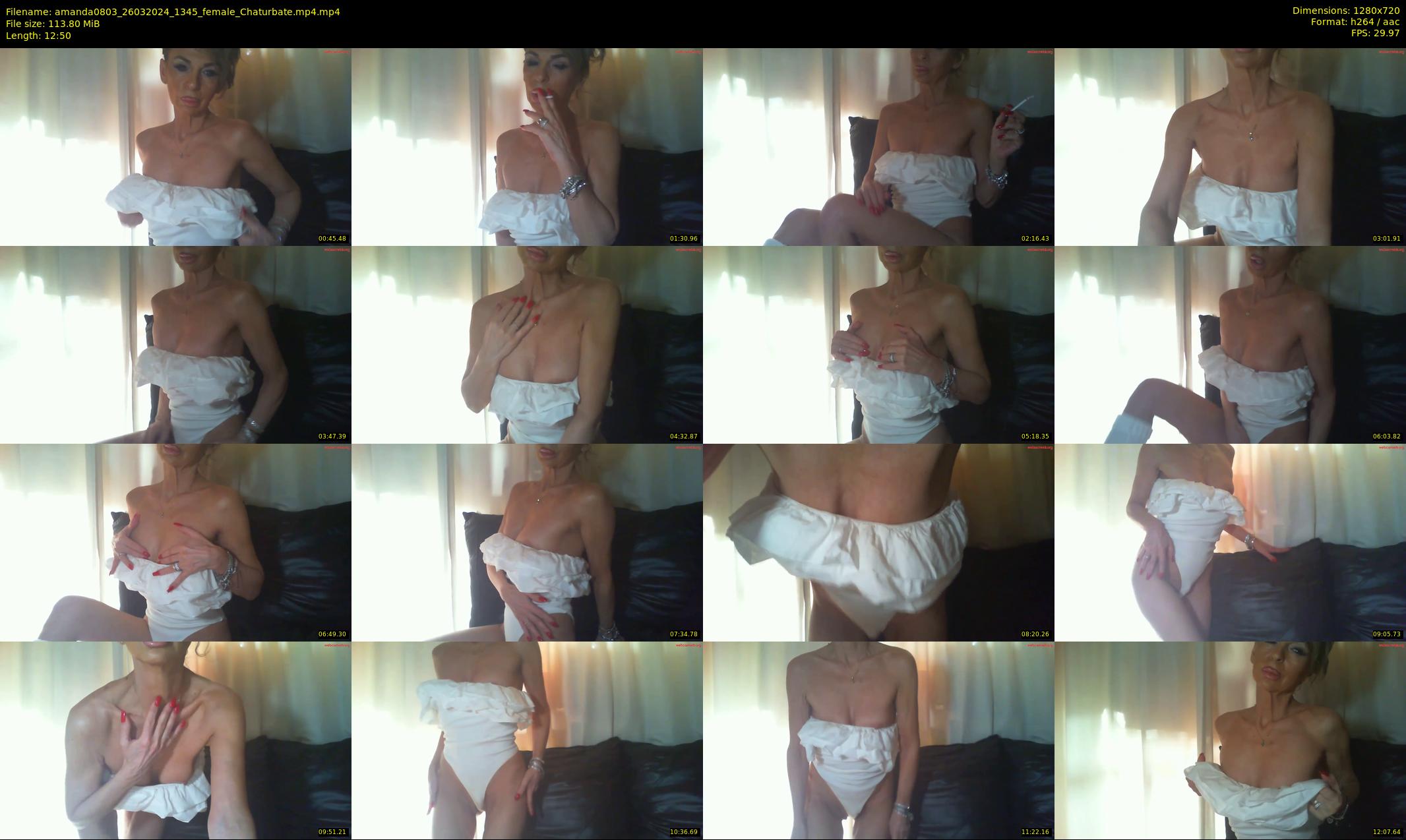 amanda0803 — 13 minute Chaturbate female cam show recording, 720p, Mar 26, 2024