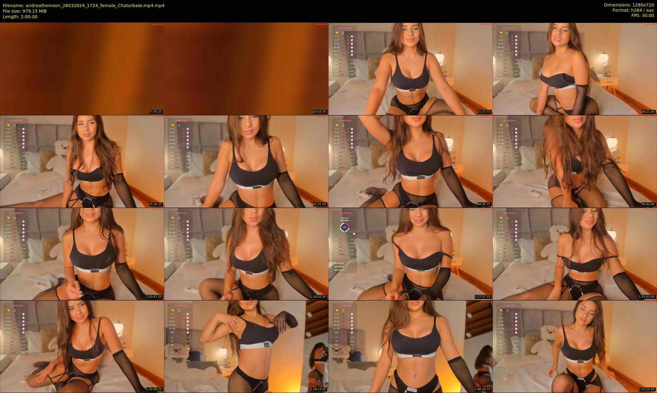 andreathomson — 120 minute Chaturbate female cam show recording, 720p, Mar 26, 2024
