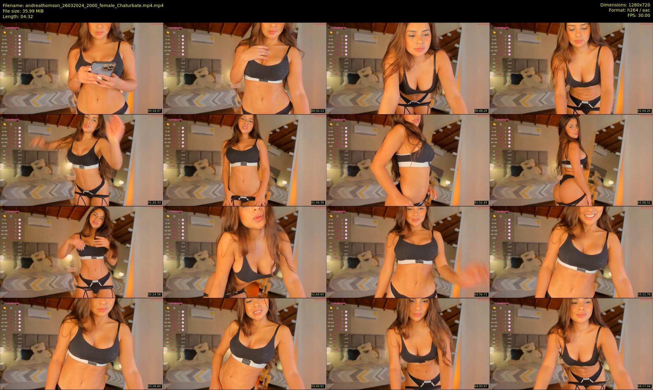 andreathomson — 5 minute Chaturbate female cam show recording, 720p, Mar 26, 2024