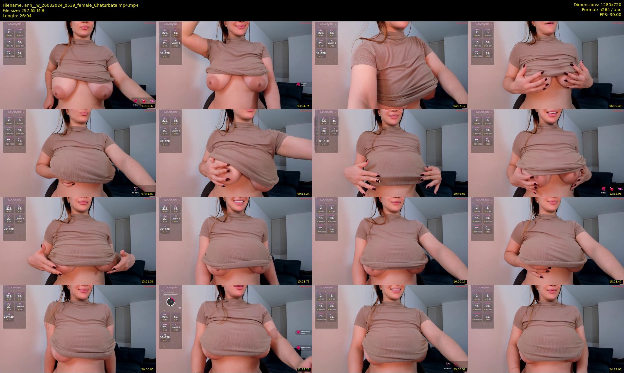 ann__w — 27 minute Chaturbate female cam show recording, 720p, Mar 26, 2024