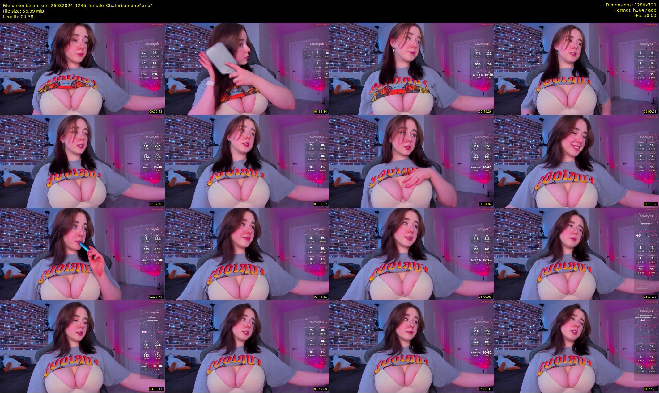 beam_kim — 5 minute Chaturbate female cam show recording, 720p, Mar 26, 2024
