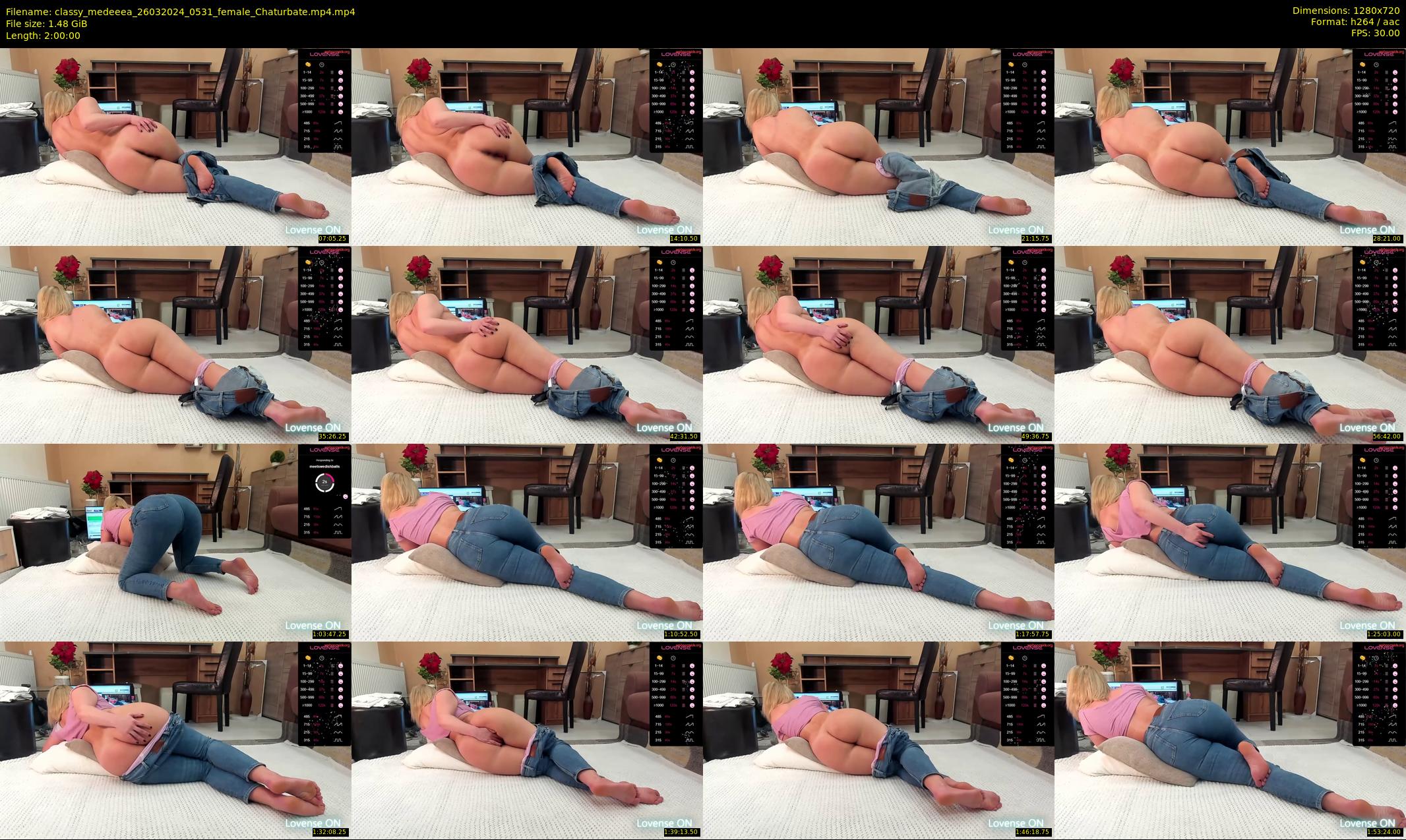classy_medeeea — 120 minute Chaturbate female cam show recording, 720p, Mar 26, 2024