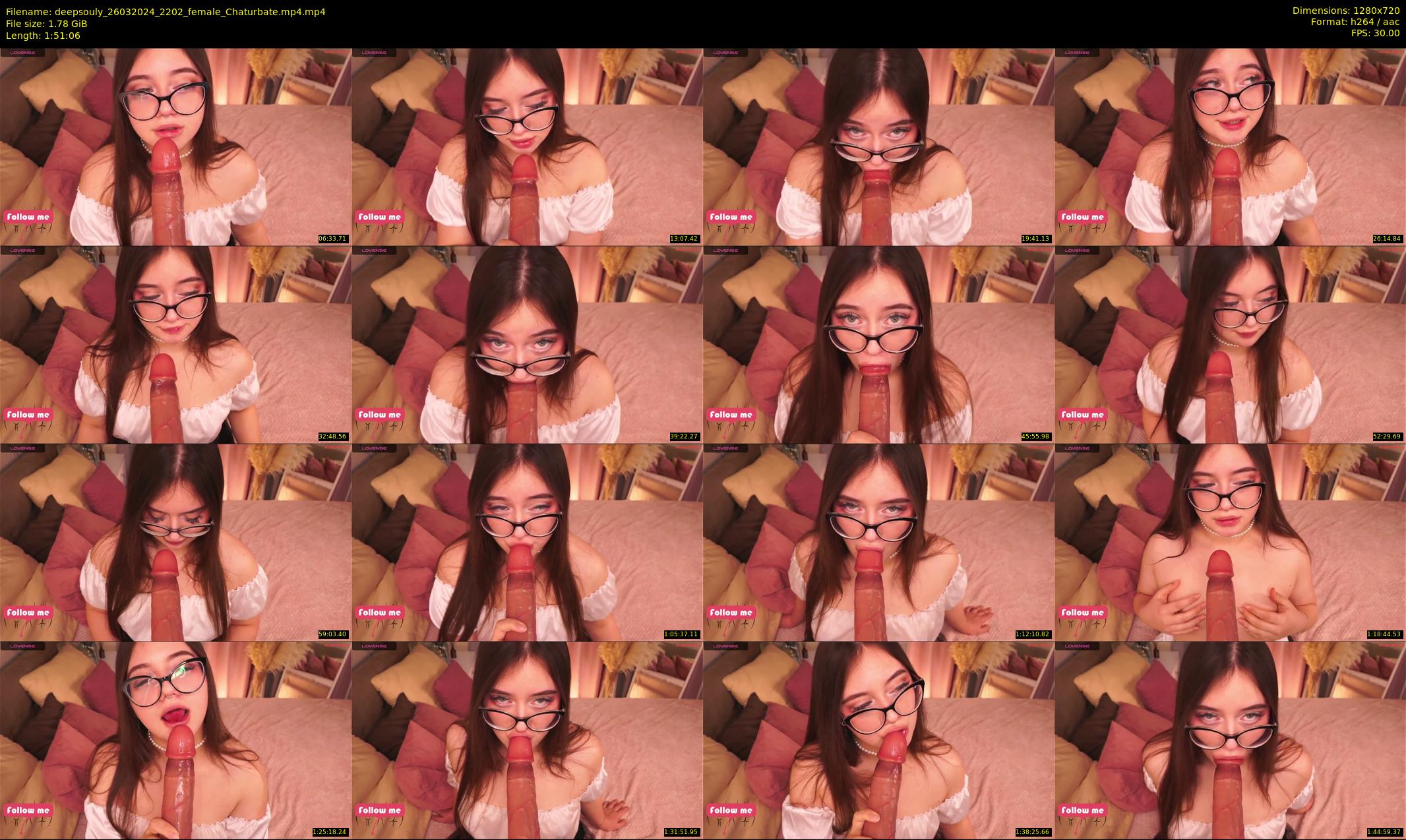 deepsouly — 112 minute Chaturbate female cam show recording, 720p, Mar 26, 2024