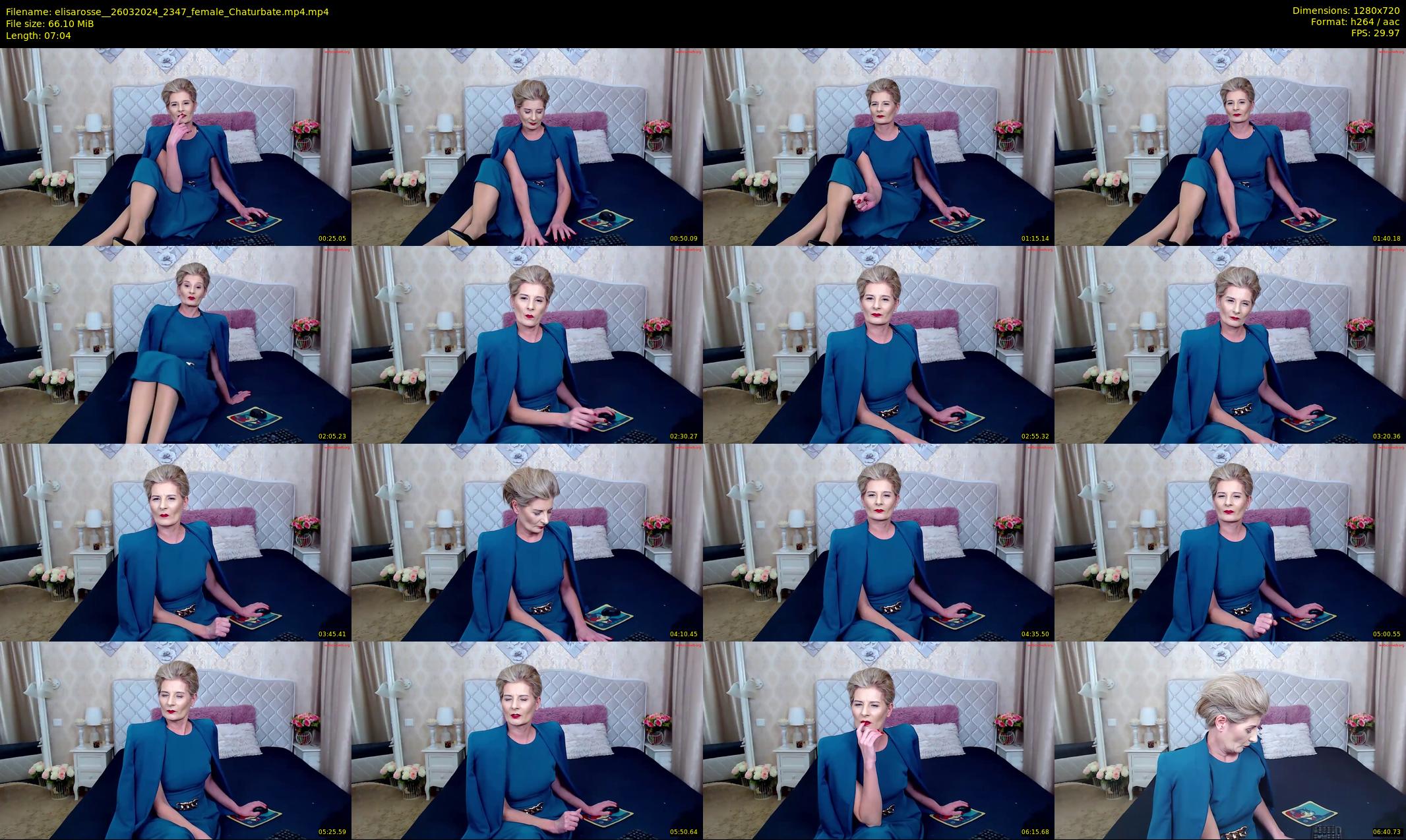 elisarosse_ — 8 minute Chaturbate female cam show recording, 720p, Mar 26, 2024
