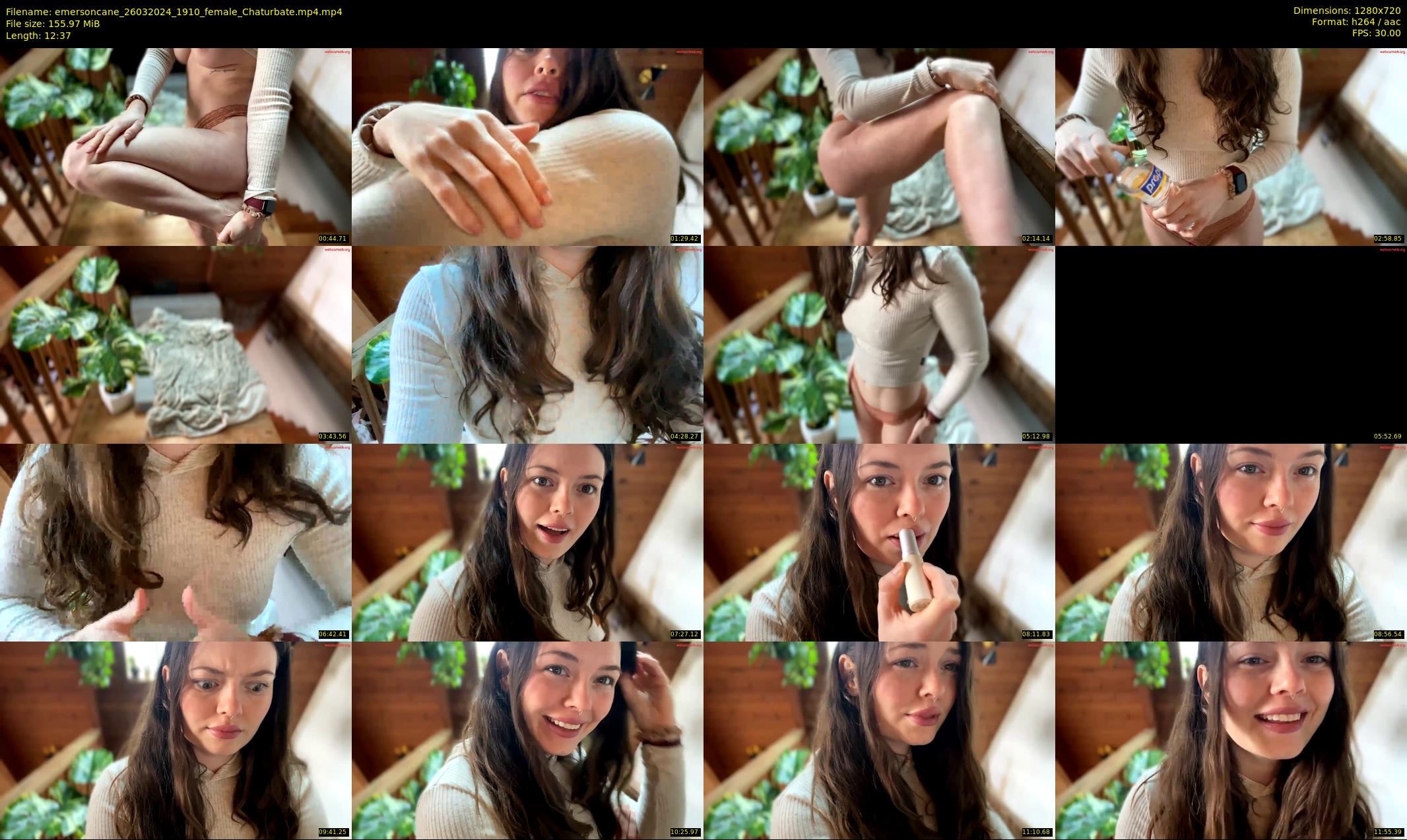 emersoncane — 13 minute Chaturbate female cam show recording, 720p, Mar 26, 2024