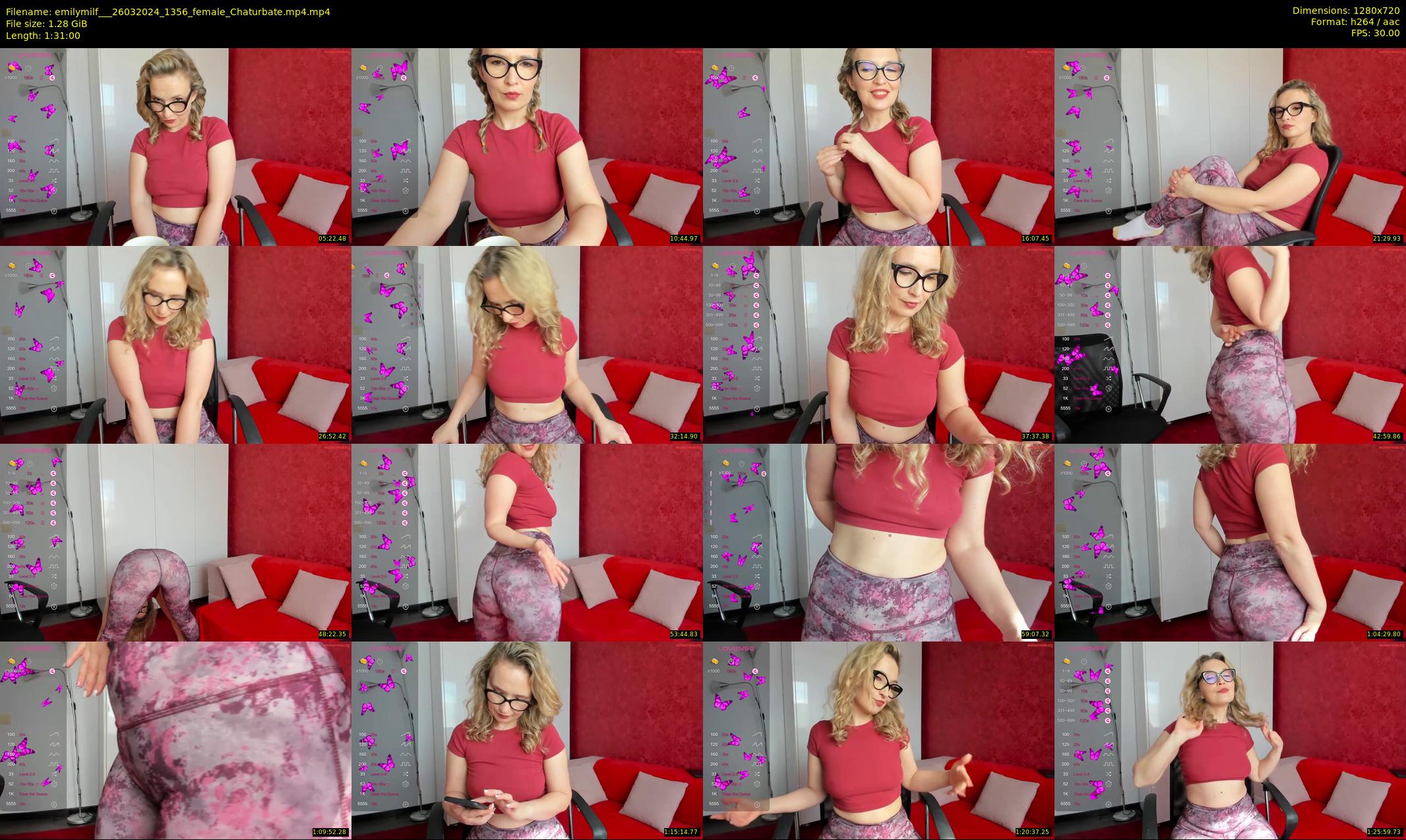 emilymilf__ — 91 minute Chaturbate female cam show recording, 720p, Mar 26, 2024