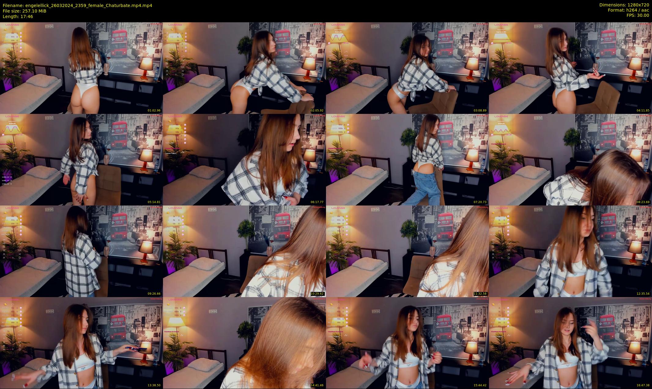 engelellick — 18 minute Chaturbate female cam show recording, 720p, Mar 26, 2024