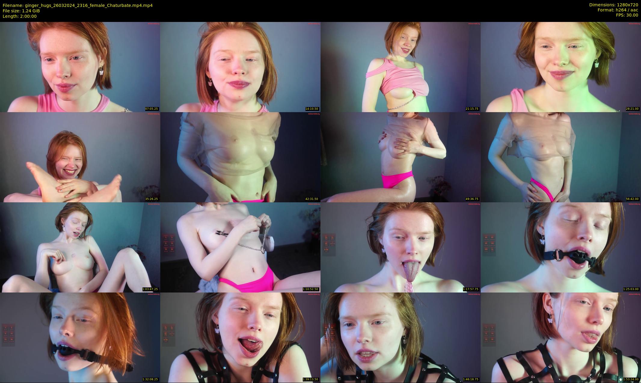 ginger_hugs — 120 minute Chaturbate female cam show recording, 720p, Mar 26, 2024