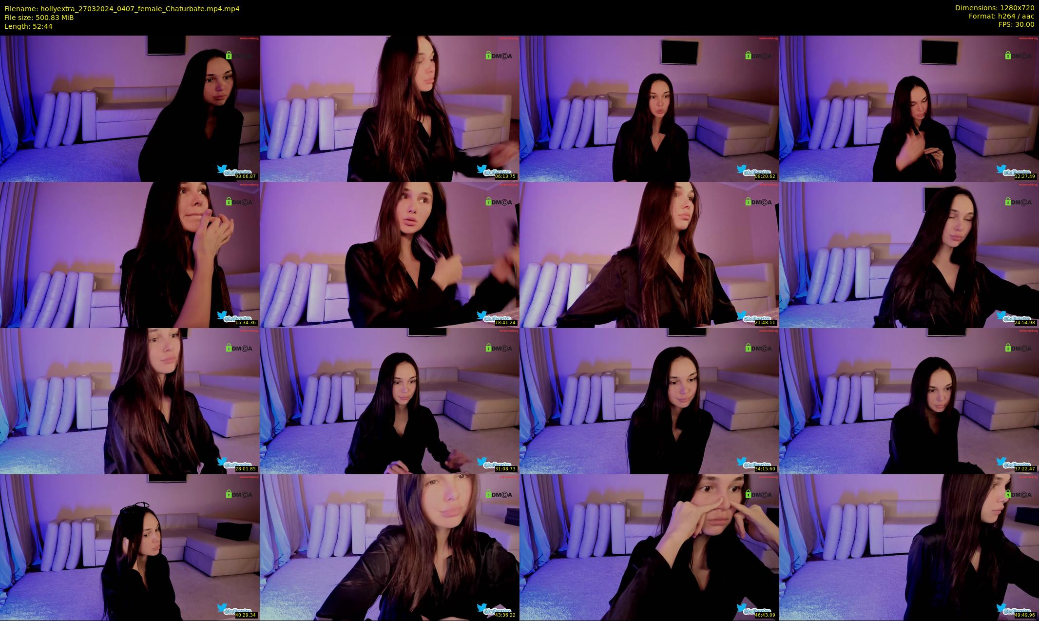 hollyextra — 53 minute Chaturbate female cam show recording, 720p, Mar 27, 2024