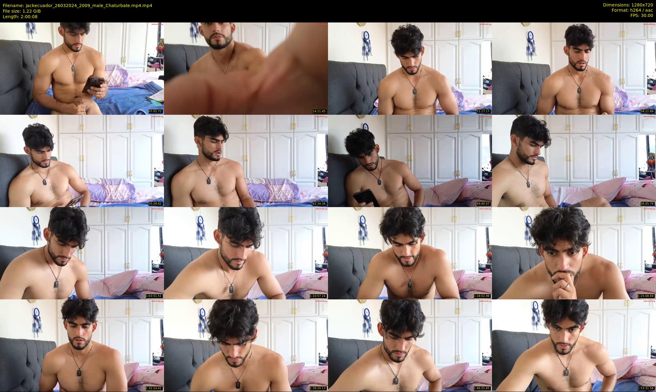 jackecuador — 121 minute Chaturbate male cam show recording, 720p, Mar 26, 2024