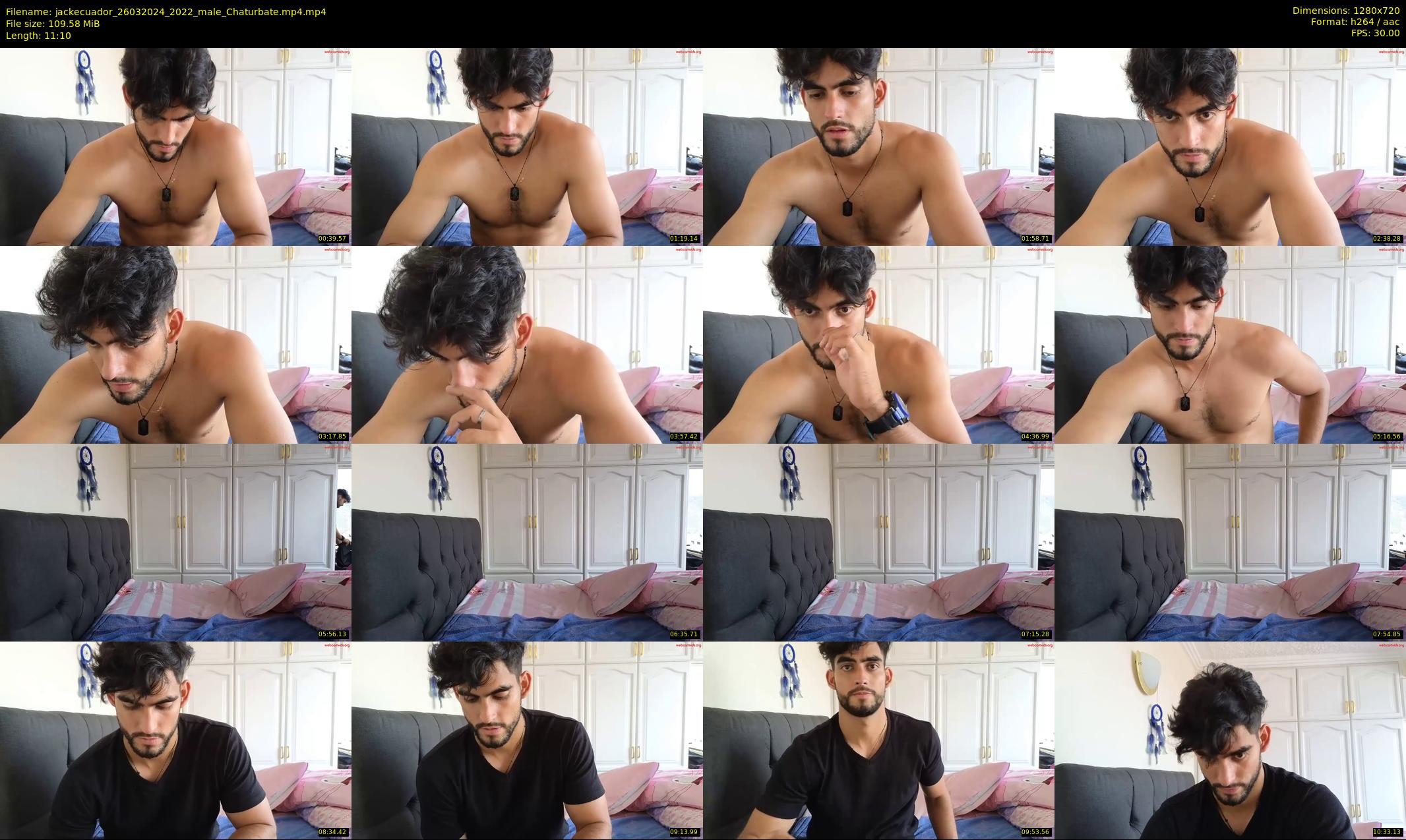 jackecuador — 12 minute Chaturbate male cam show recording, 720p, Mar 26, 2024