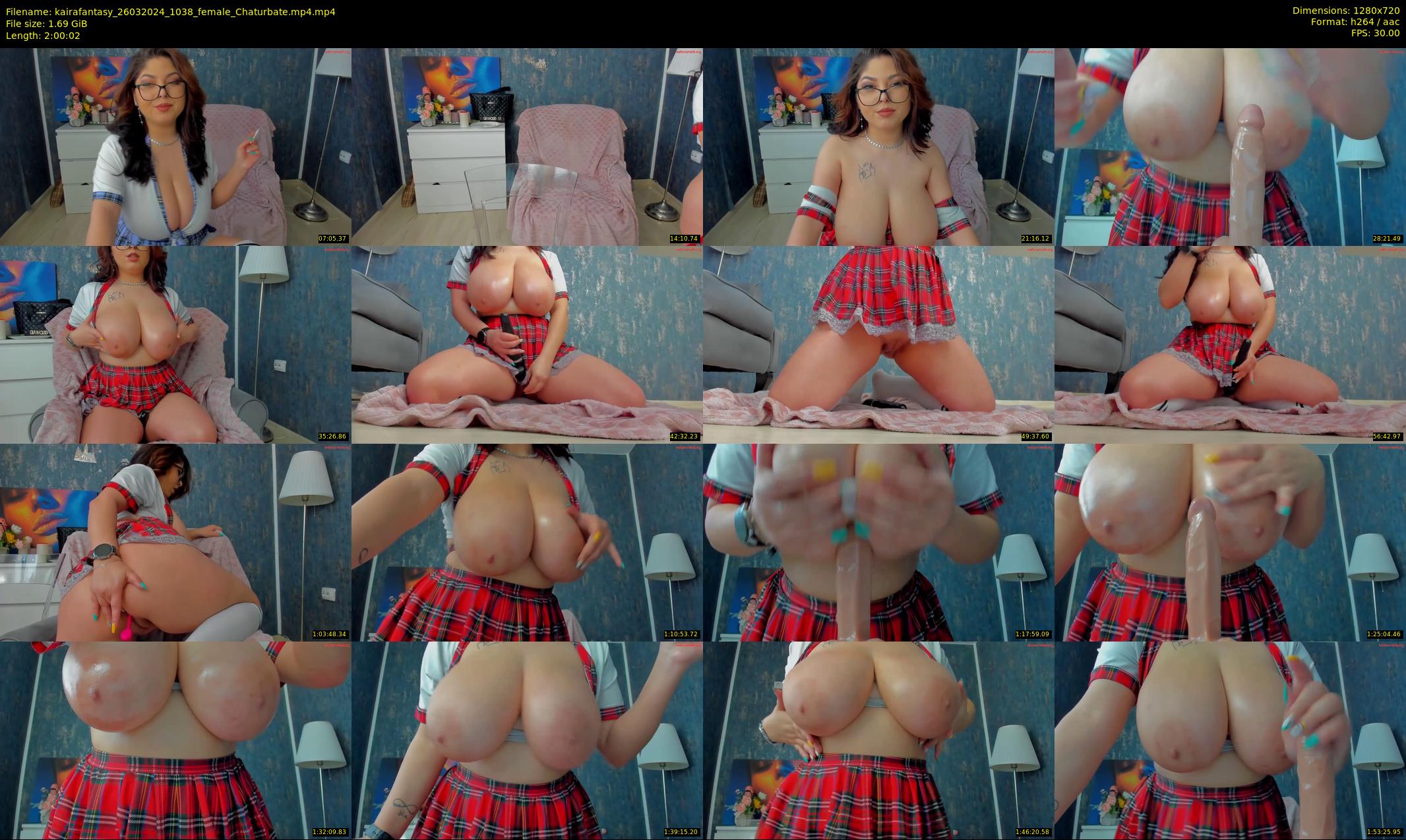 kairafantasy — 121 minute Chaturbate female cam show recording, 720p, Mar 26, 2024