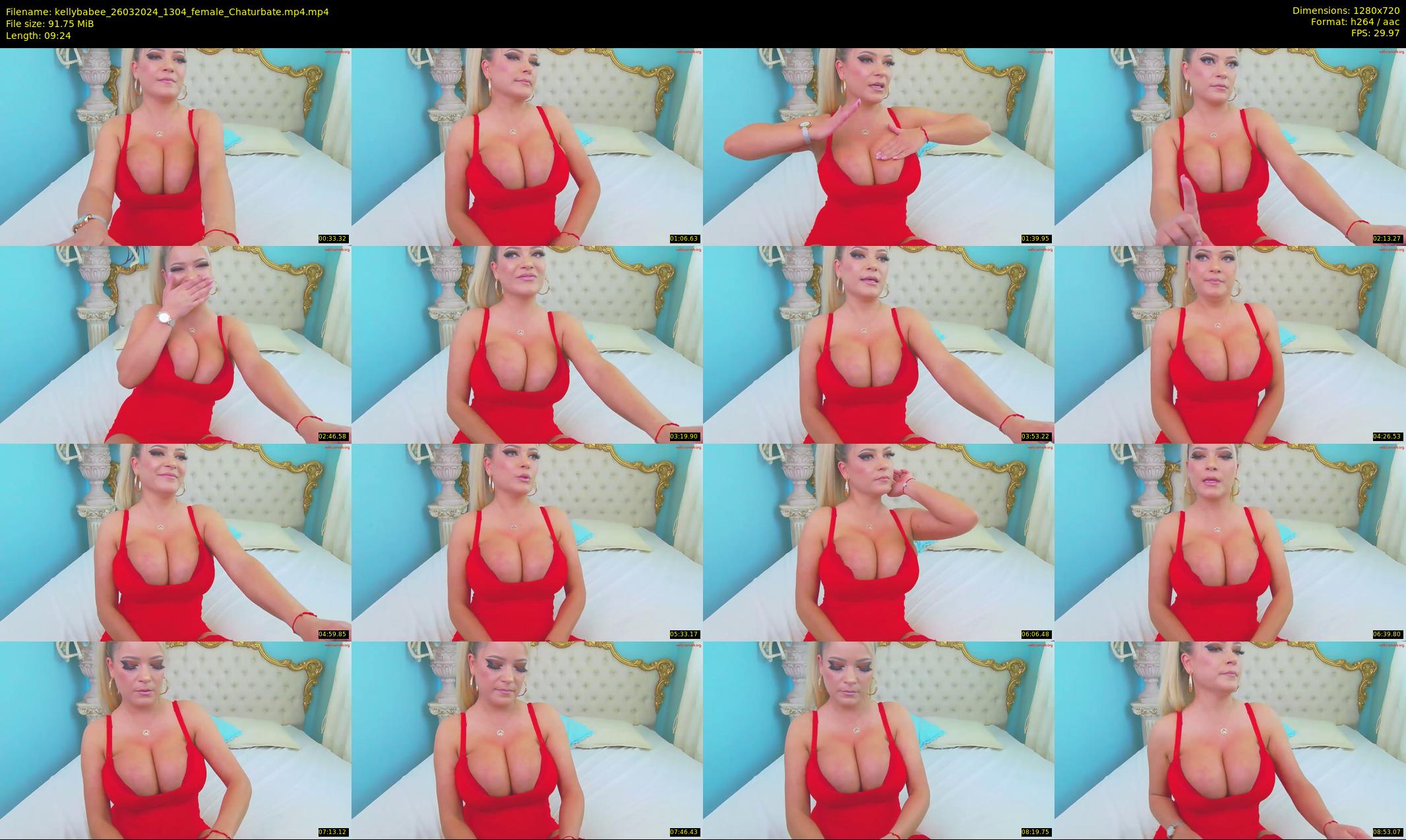 kellybabee — 10 minute Chaturbate female cam show recording, 720p, Mar 26, 2024