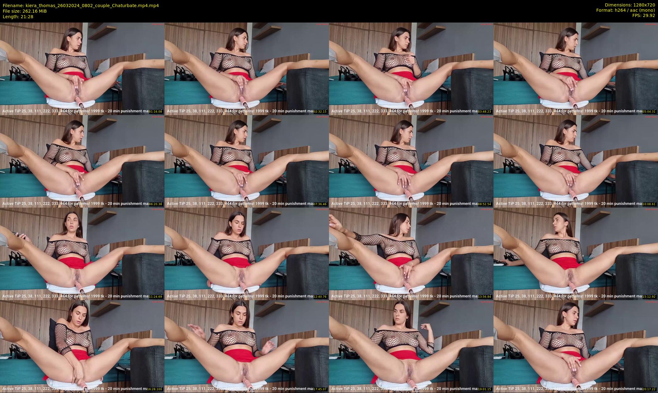kiera_thomas — 22 minute Chaturbate couple cam show recording, 720p, Mar 26, 2024