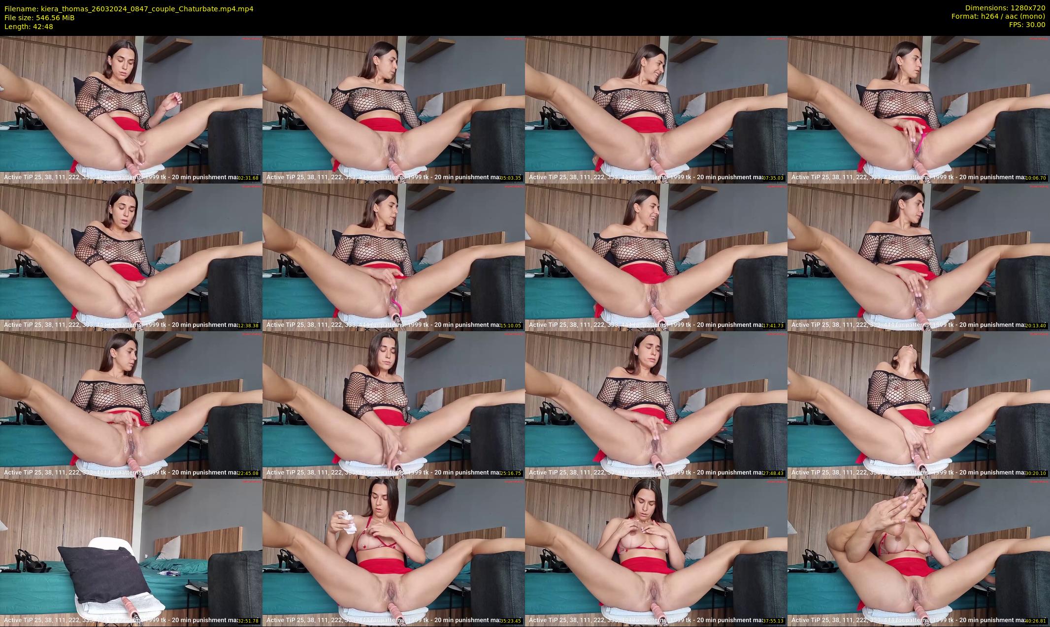 kiera_thomas — 43 minute Chaturbate couple cam show recording, 720p, Mar 26, 2024