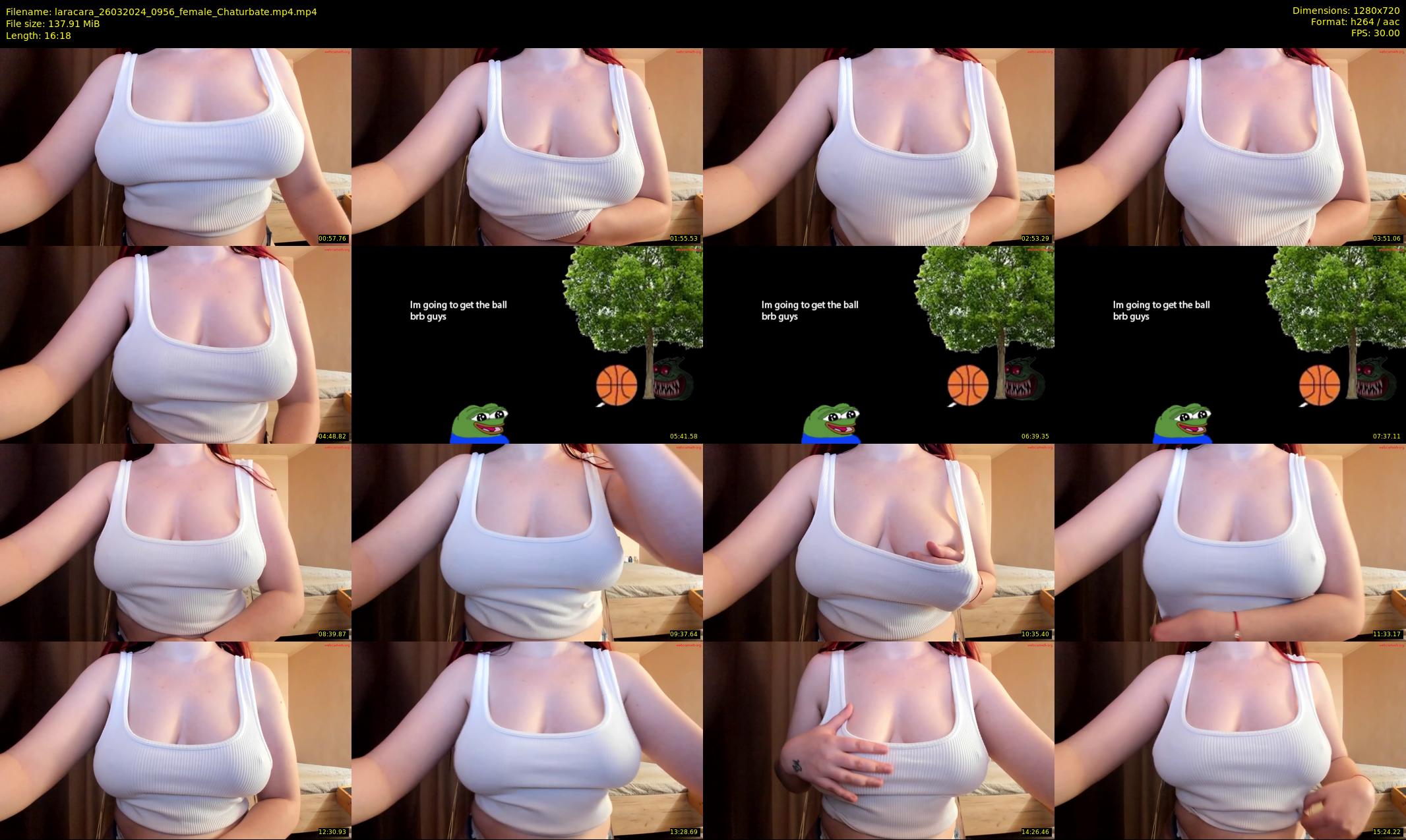 laracara — 17 minute Chaturbate female cam show recording, 720p, Mar 26, 2024