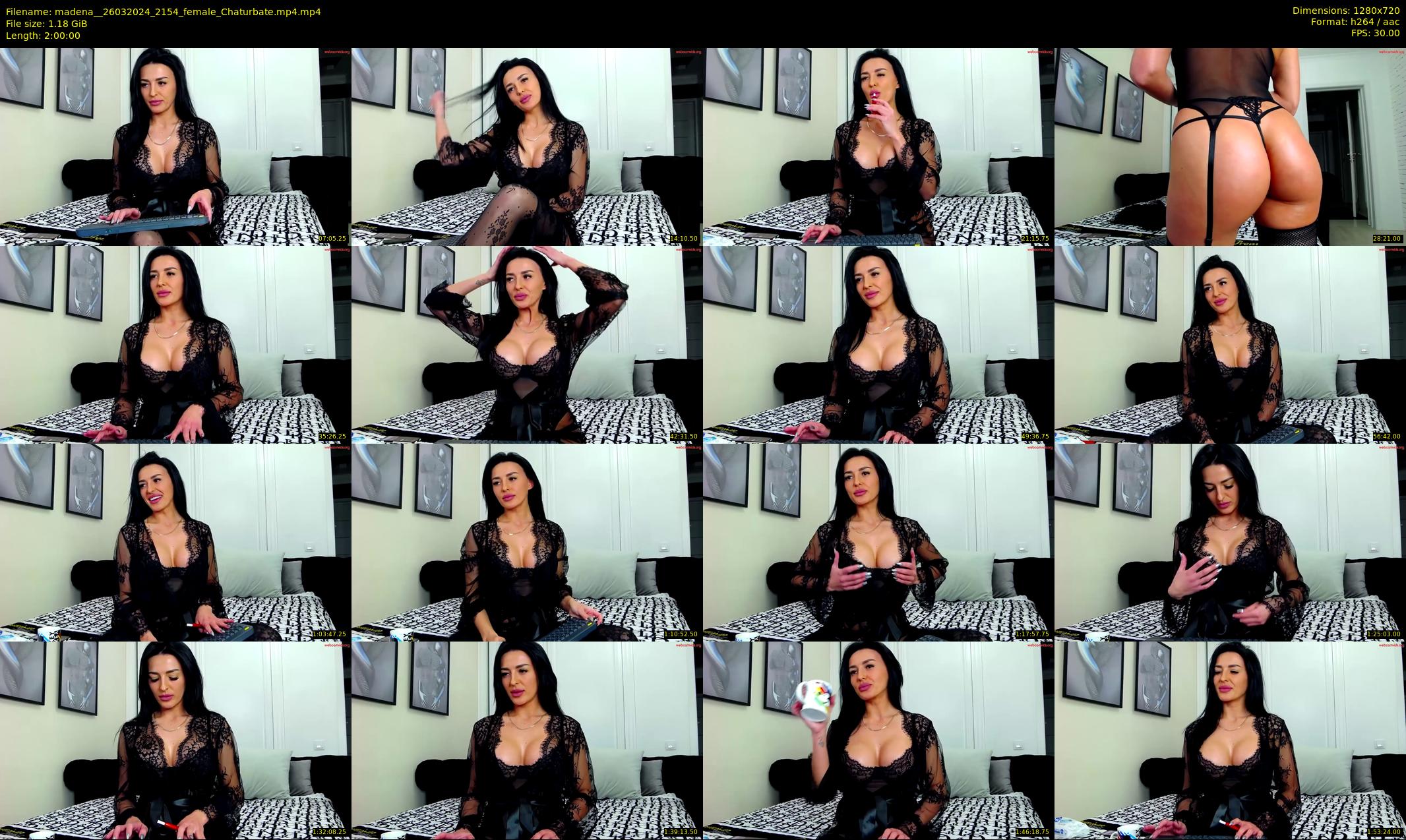 madena_ — 120 minute Chaturbate female cam show recording, 720p, Mar 26, 2024
