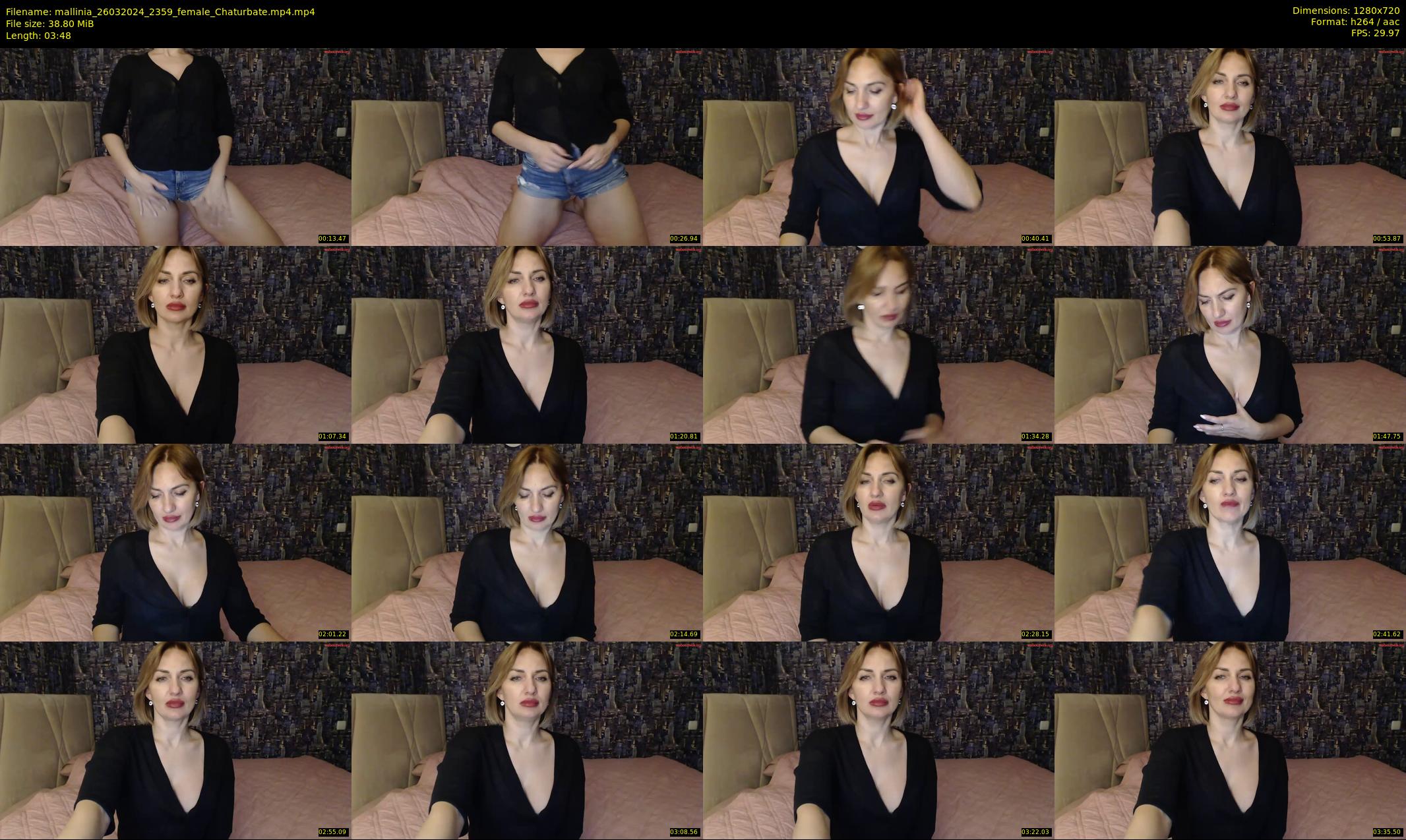 mallinia — 4 minute Chaturbate female cam show recording, 720p, Mar 26, 2024