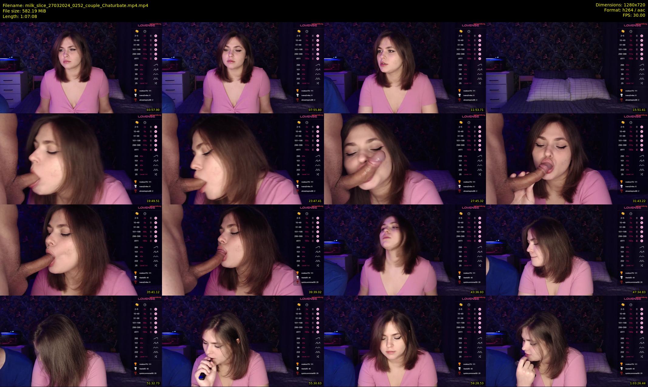 milk_slice — 68 minute Chaturbate couple cam show recording, 720p, Mar 27, 2024