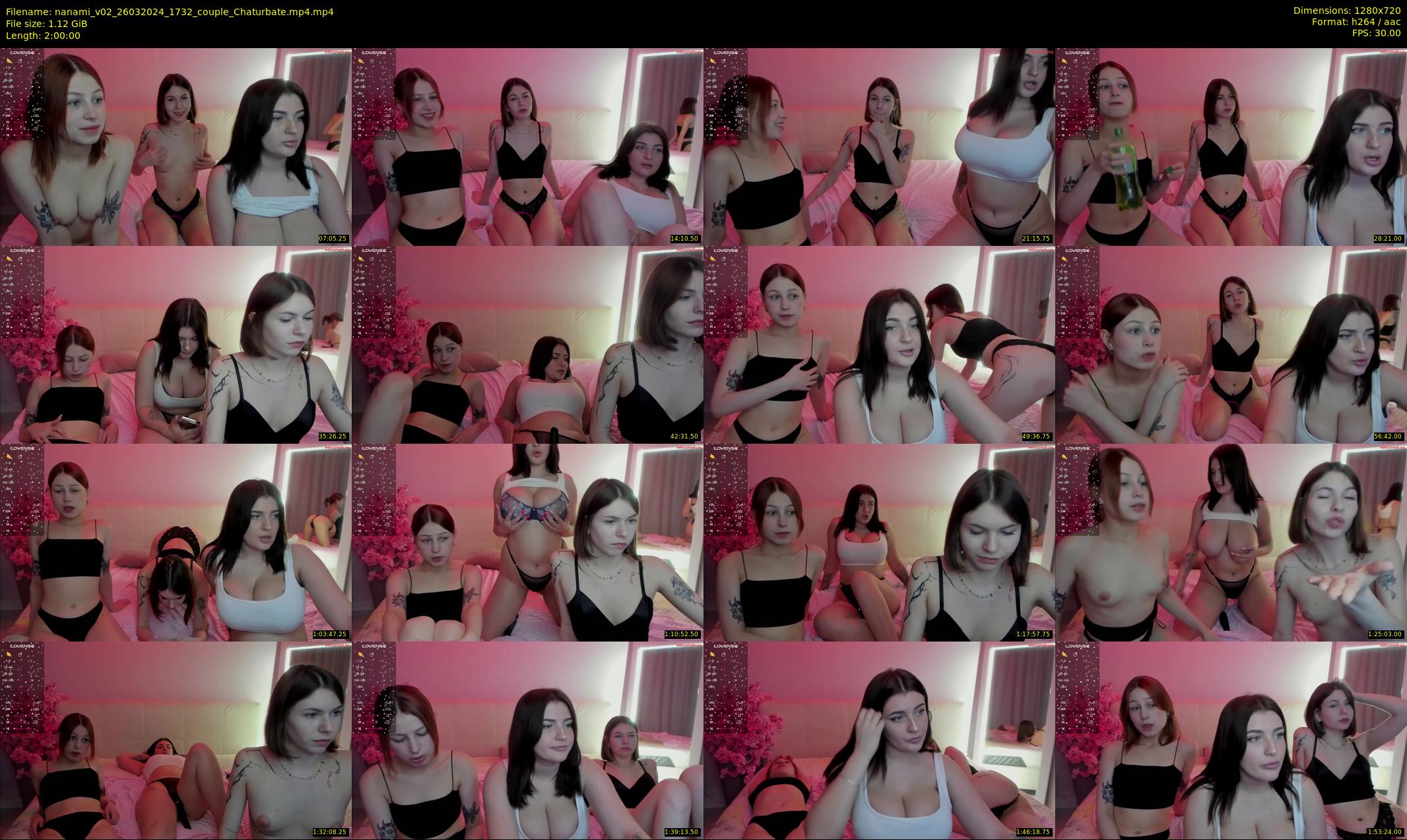 nanami_v02 — 120 minute Chaturbate couple cam show recording, 720p, Mar 26, 2024