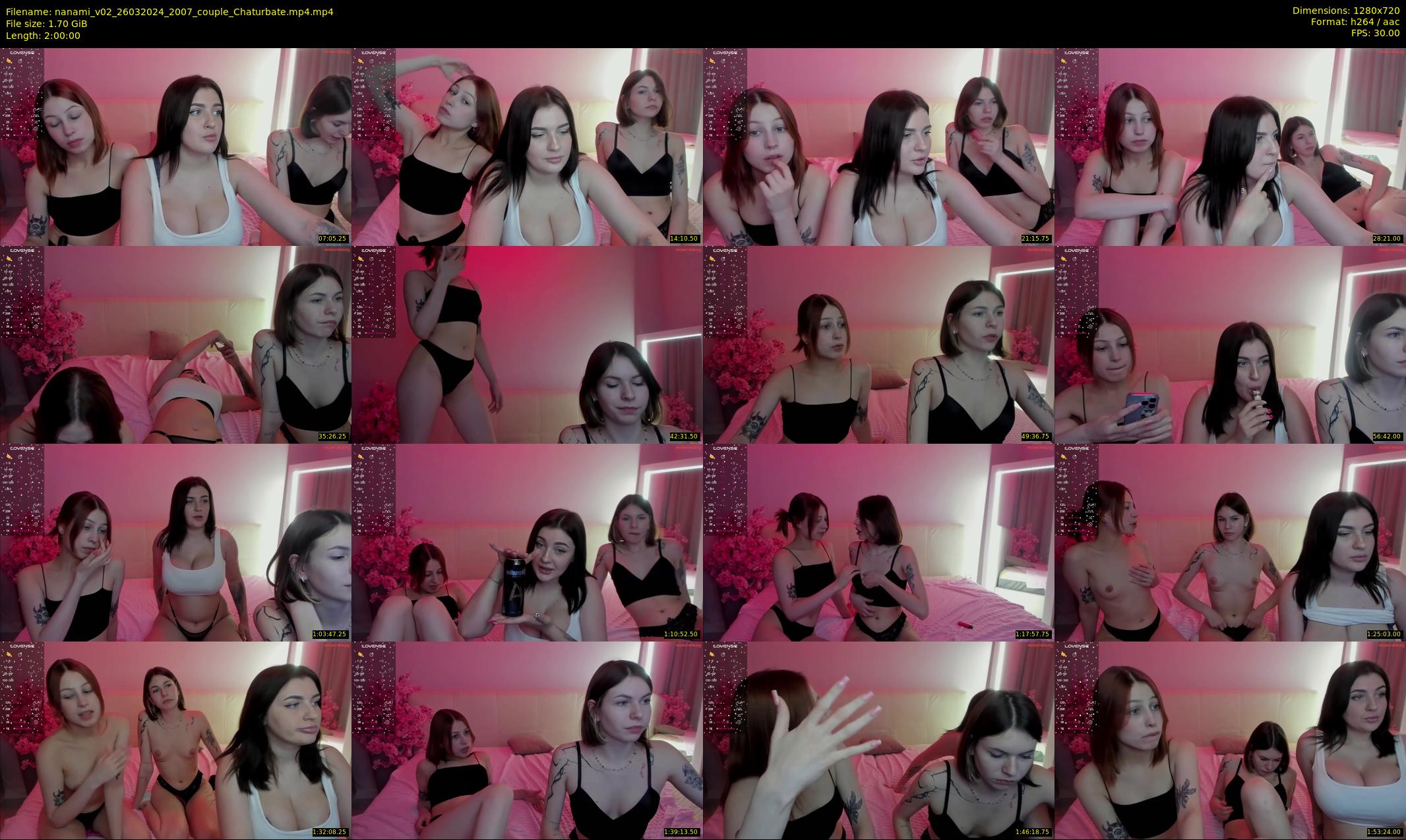 nanami_v02 — 120 minute Chaturbate couple cam show recording, 720p, Mar 26, 2024