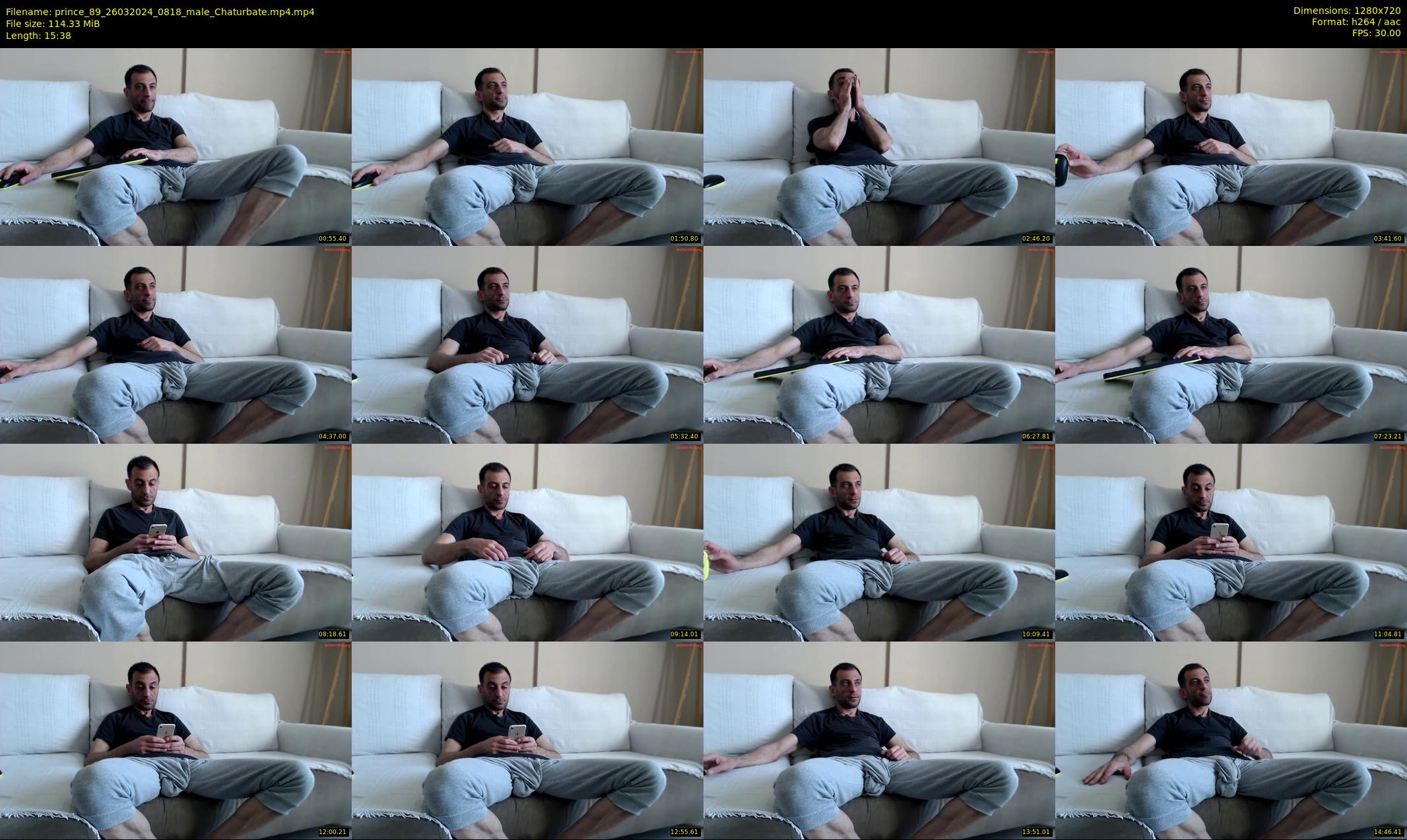 prince_89 — 16 minute Chaturbate male cam show recording, 720p, Mar 26, 2024