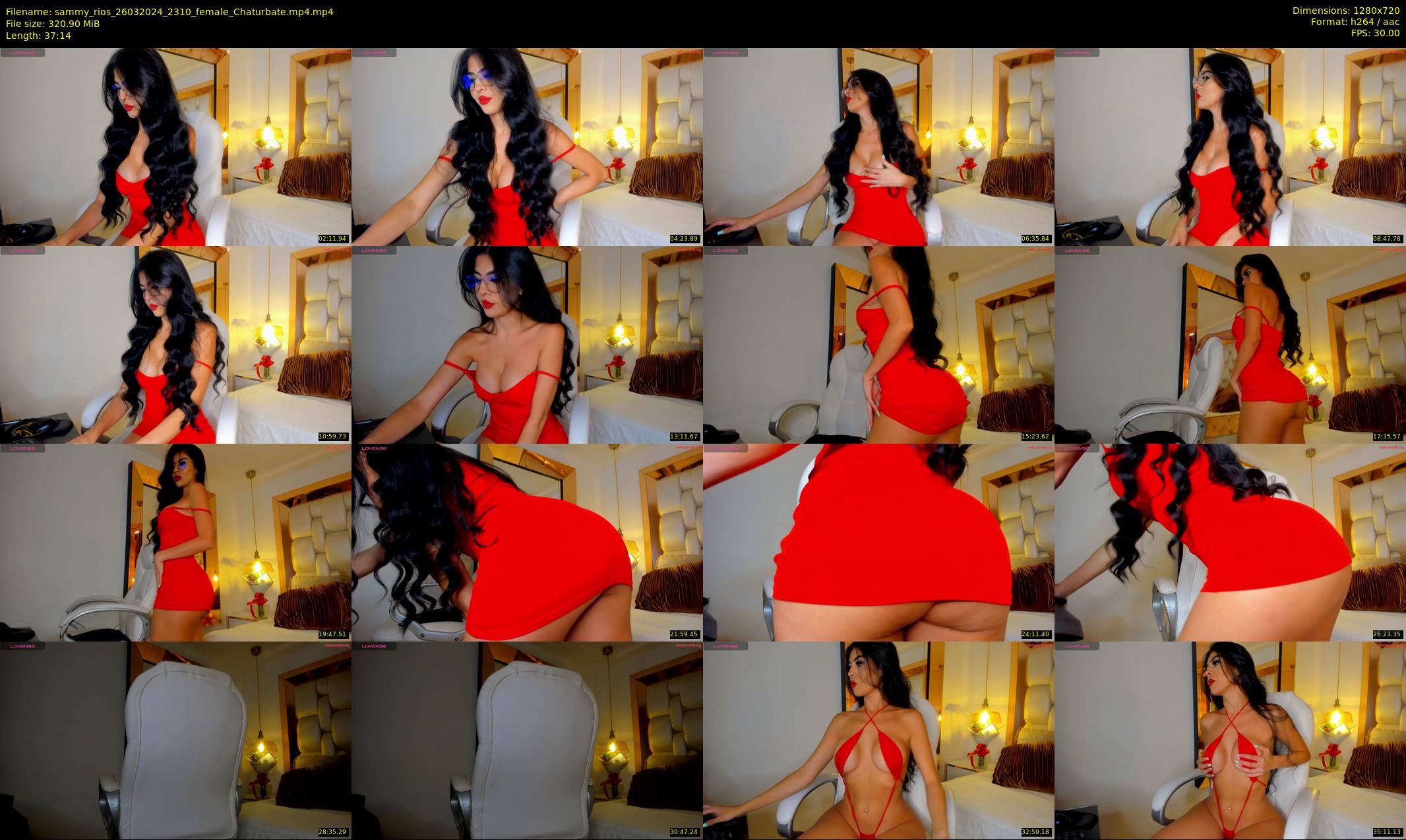 sammy_rios — 38 minute Chaturbate female cam show recording, 720p, Mar 26, 2024