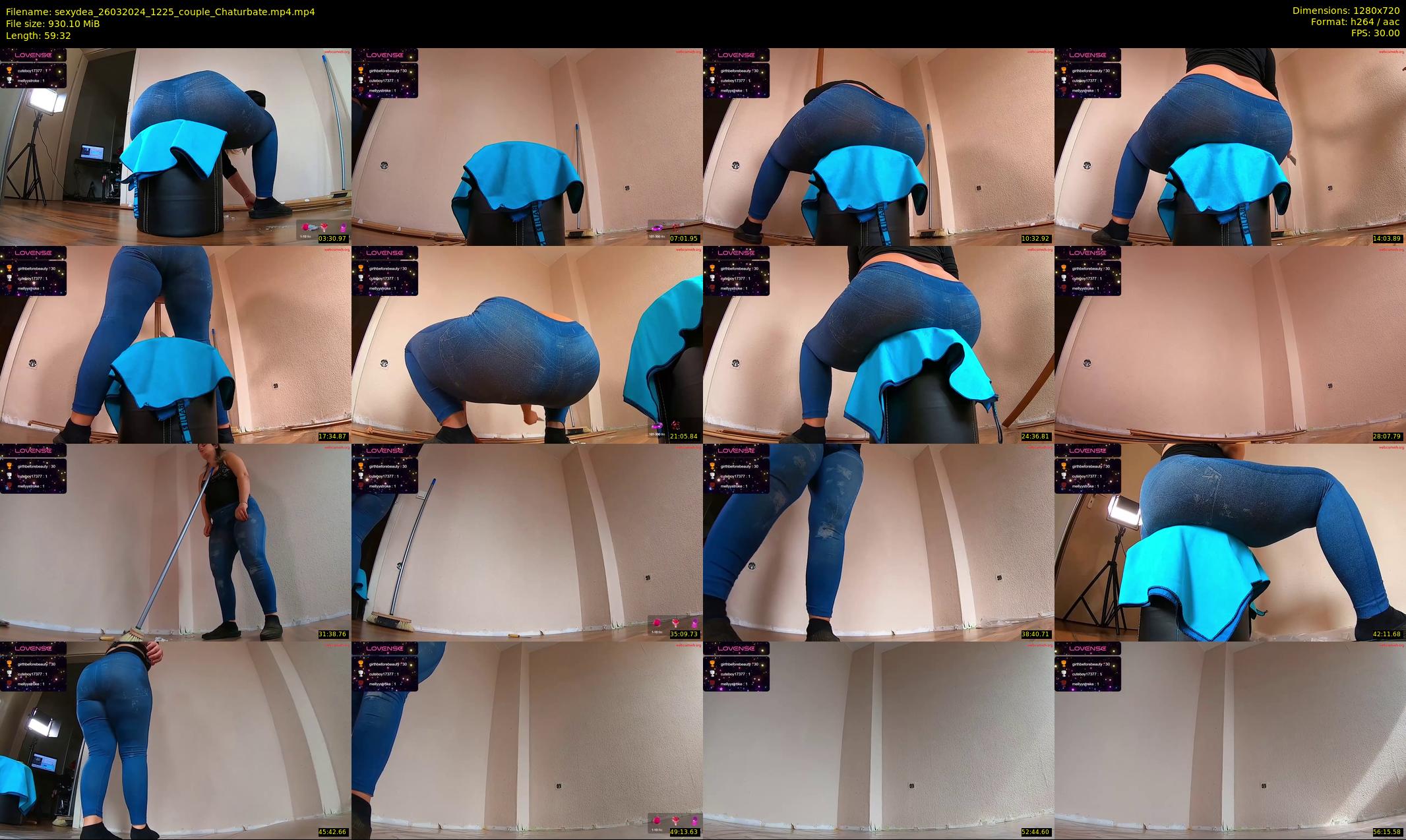sexydea — 60 minute Chaturbate female cam show recording, 720p, Mar 26, 2024