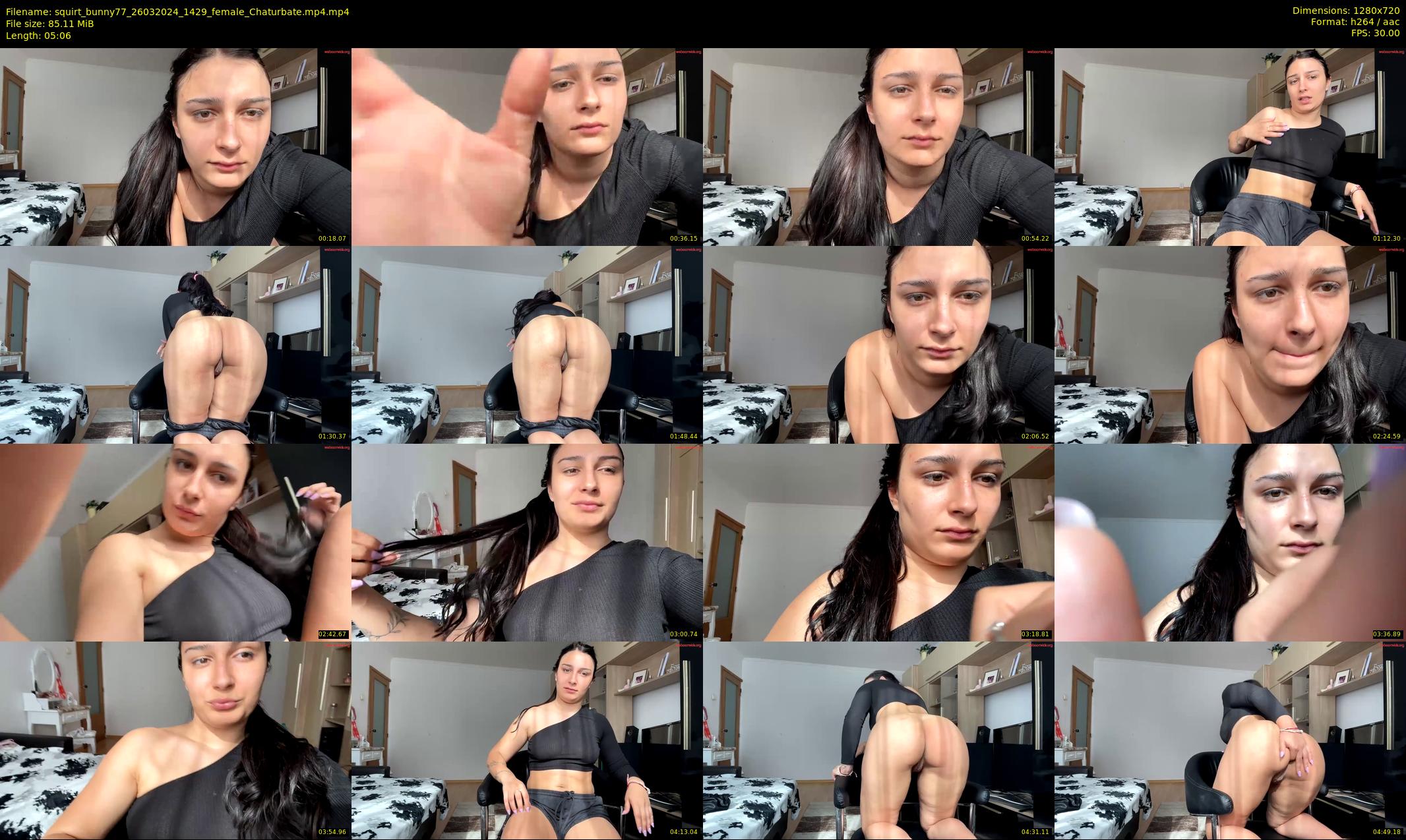 squirt_bunny77 — 6 minute Chaturbate couple cam show recording, 720p, Mar 26, 2024