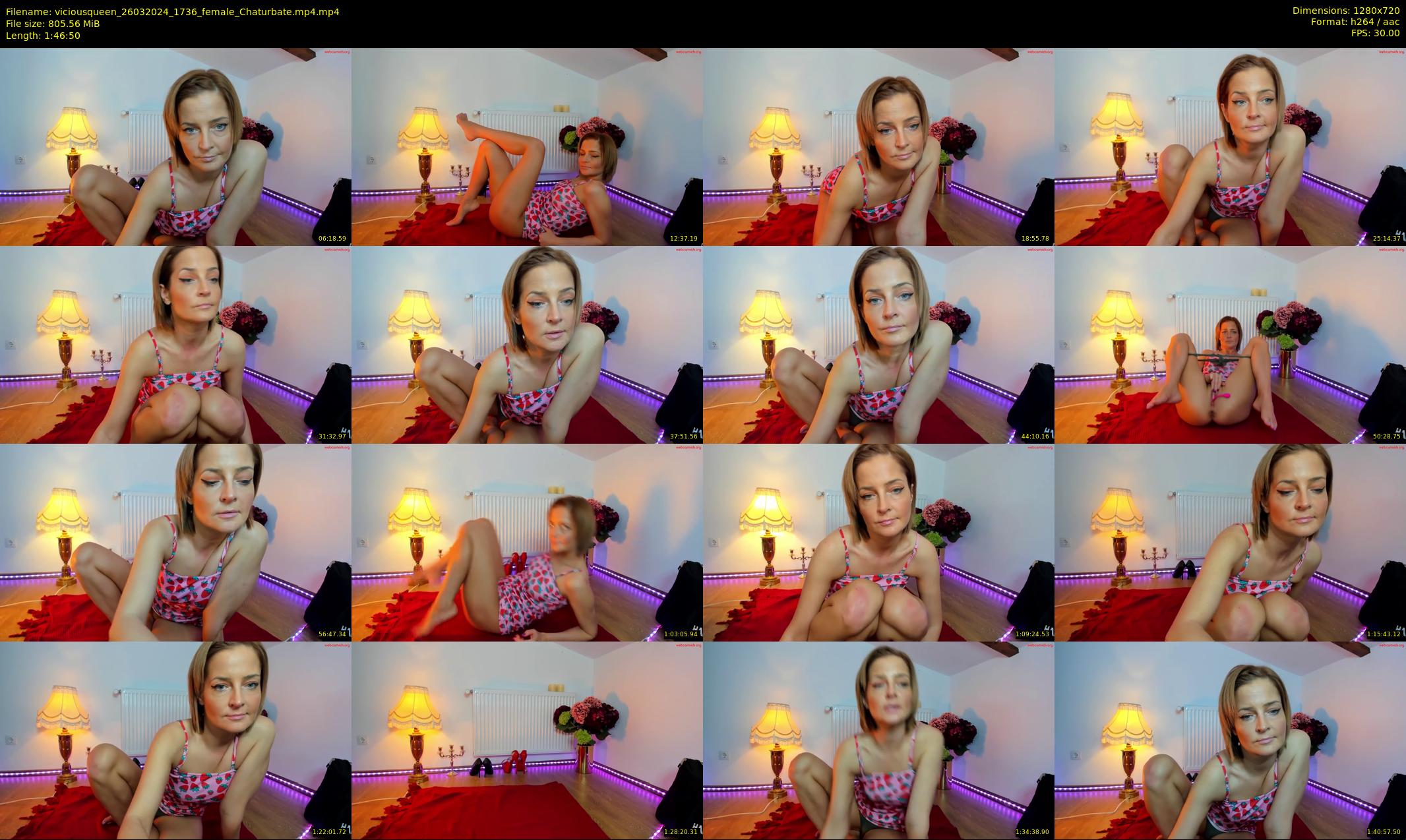 viciousqueen — 107 minute Chaturbate female cam show recording, 720p, Mar 26, 2024