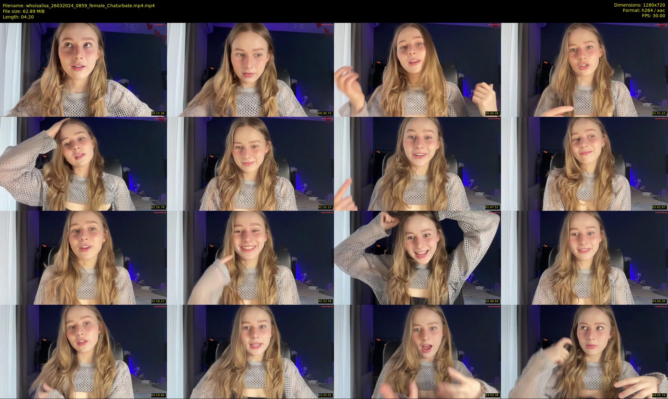 whoisalisa — 5 minute Chaturbate female cam show recording, 720p, Mar 26, 2024