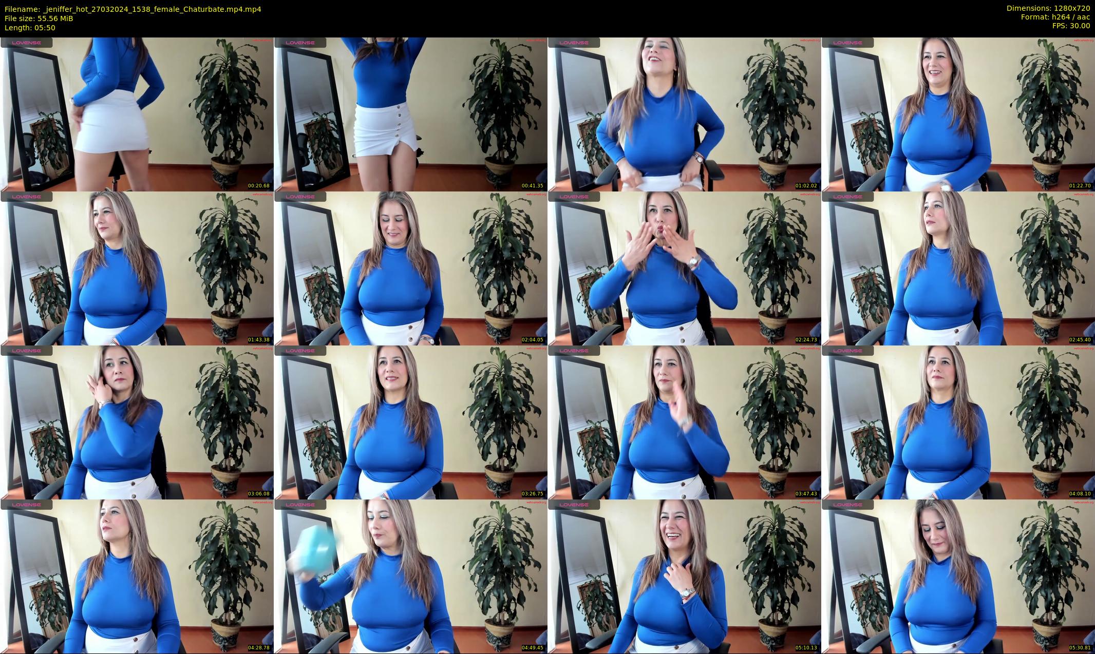 _jeniffer_hot — 6 minute Chaturbate female cam show recording, 720p, Mar 27, 2024