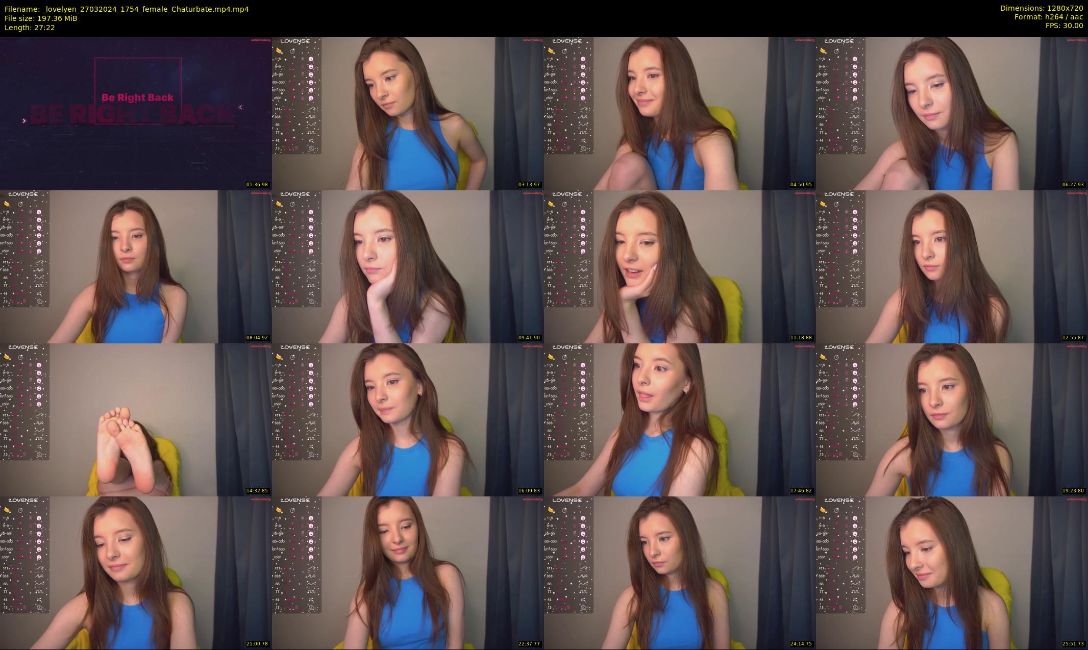 _lovelyen — 28 minute Chaturbate female cam show recording, 720p, Mar 27, 2024