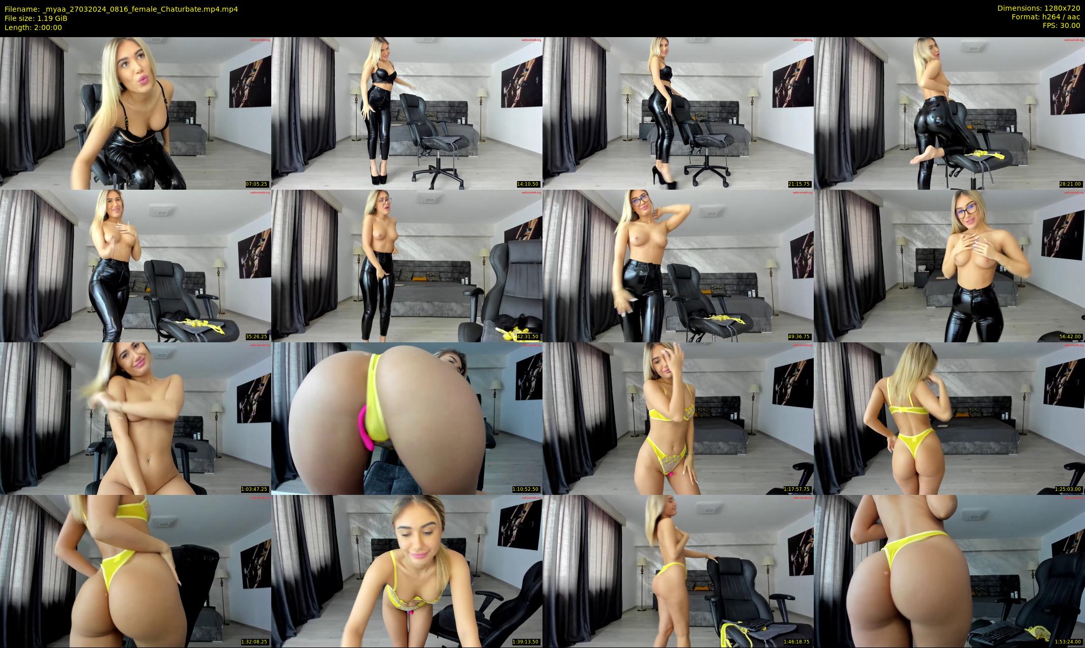 _myaa — 120 minute Chaturbate female cam show recording, 720p, Mar 27, 2024