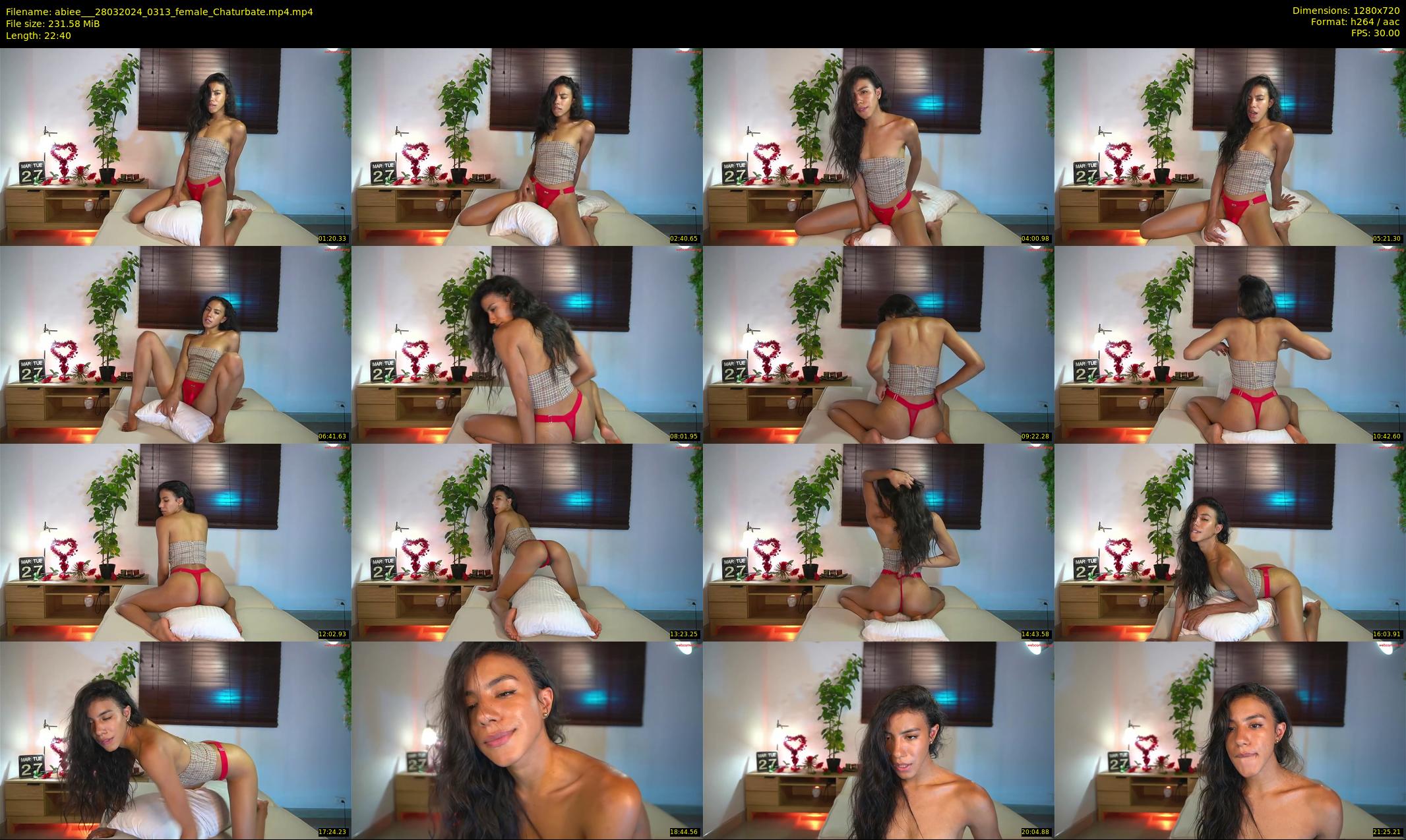 abiee__ — 23 minute Chaturbate female cam show recording, 720p, Mar 28, 2024