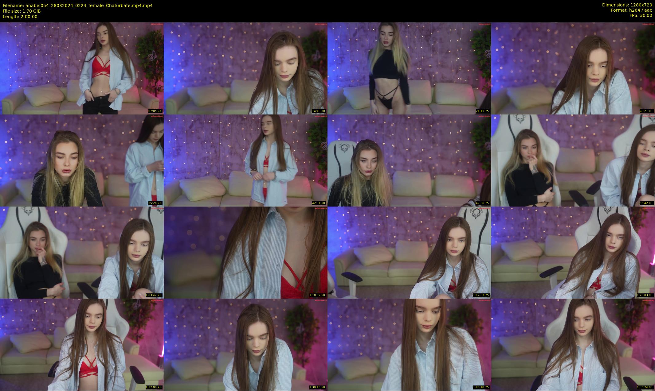 anabel054 — 120 minute Chaturbate female cam show recording, 720p, Mar 28, 2024