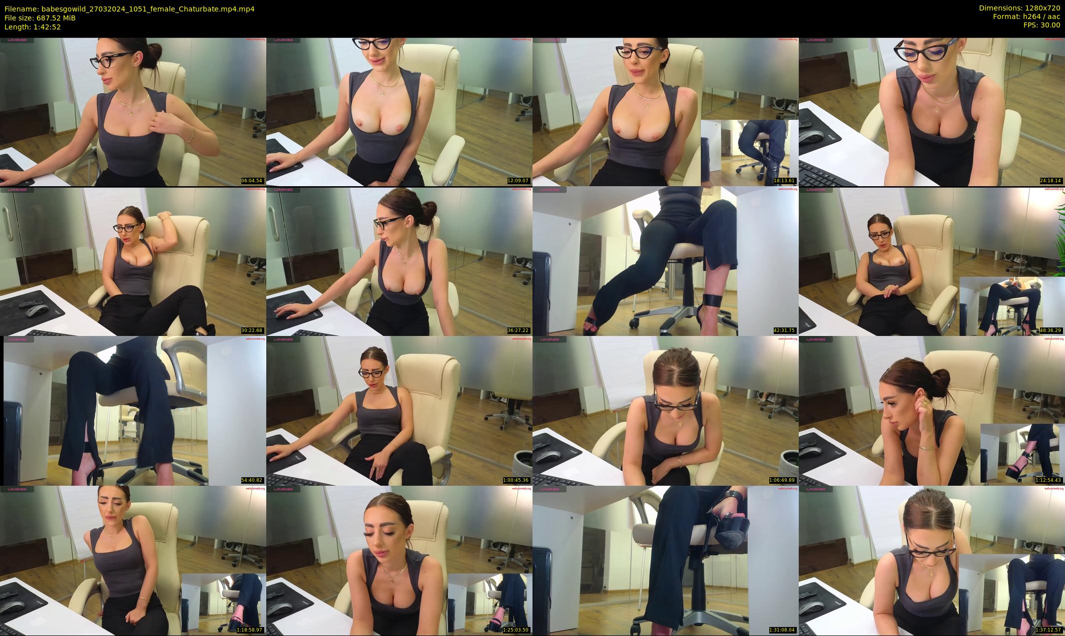 babesgowild — 103 minute Chaturbate couple cam show recording, 720p, Mar 27, 2024